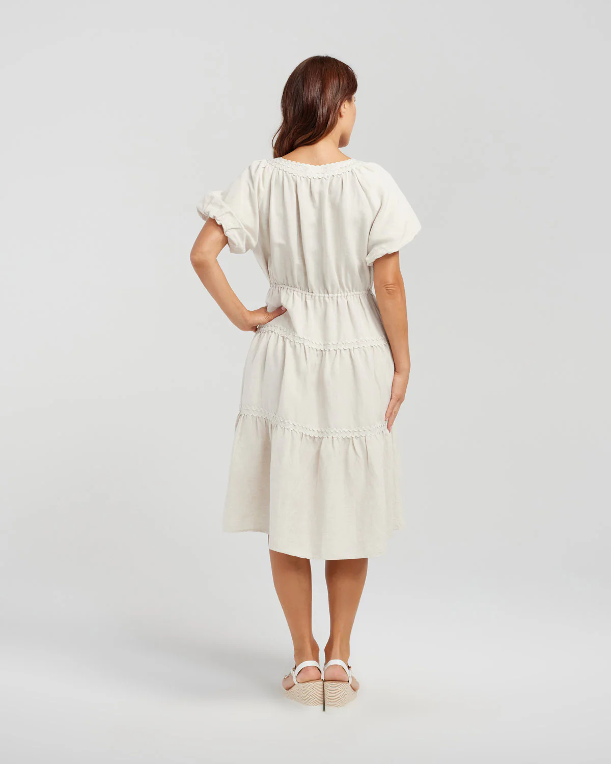 Seduce Jillian Dress - Natural - Image 3