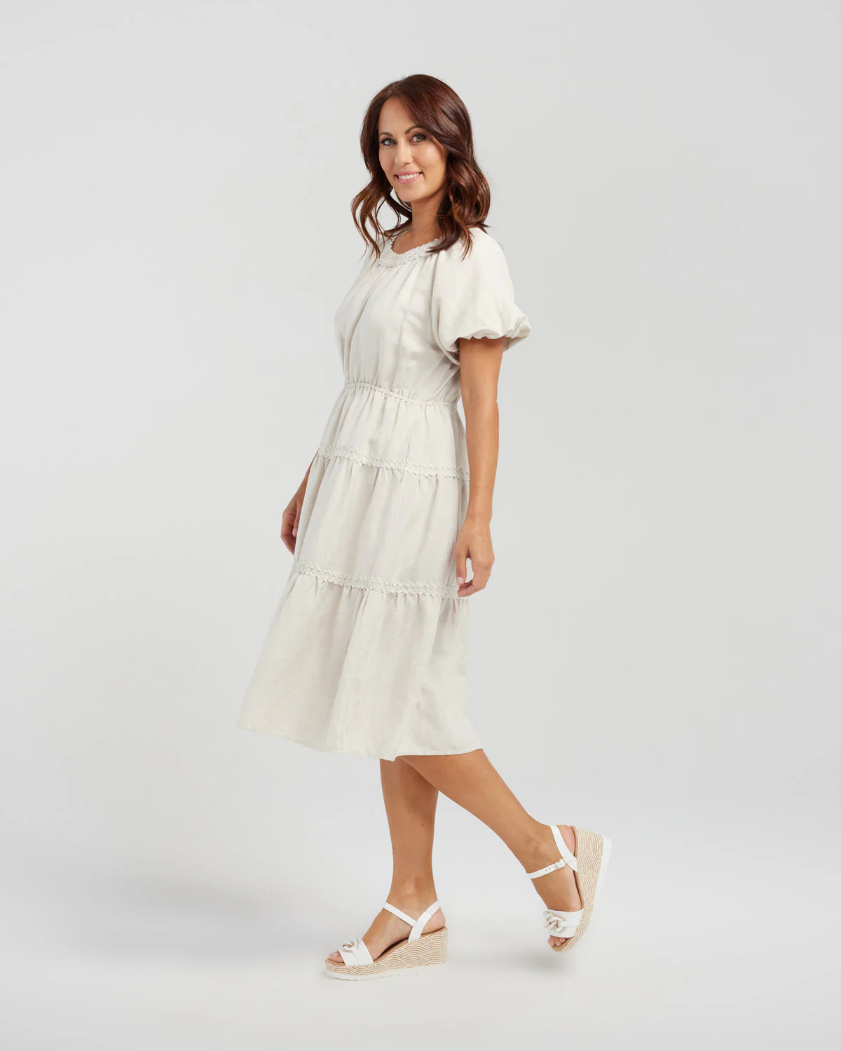 Seduce Jillian Dress - Natural - Image 4