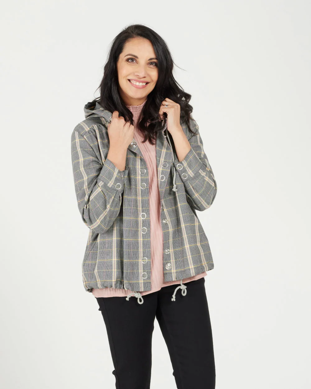 Seduce Libby Jacket - Plaid
