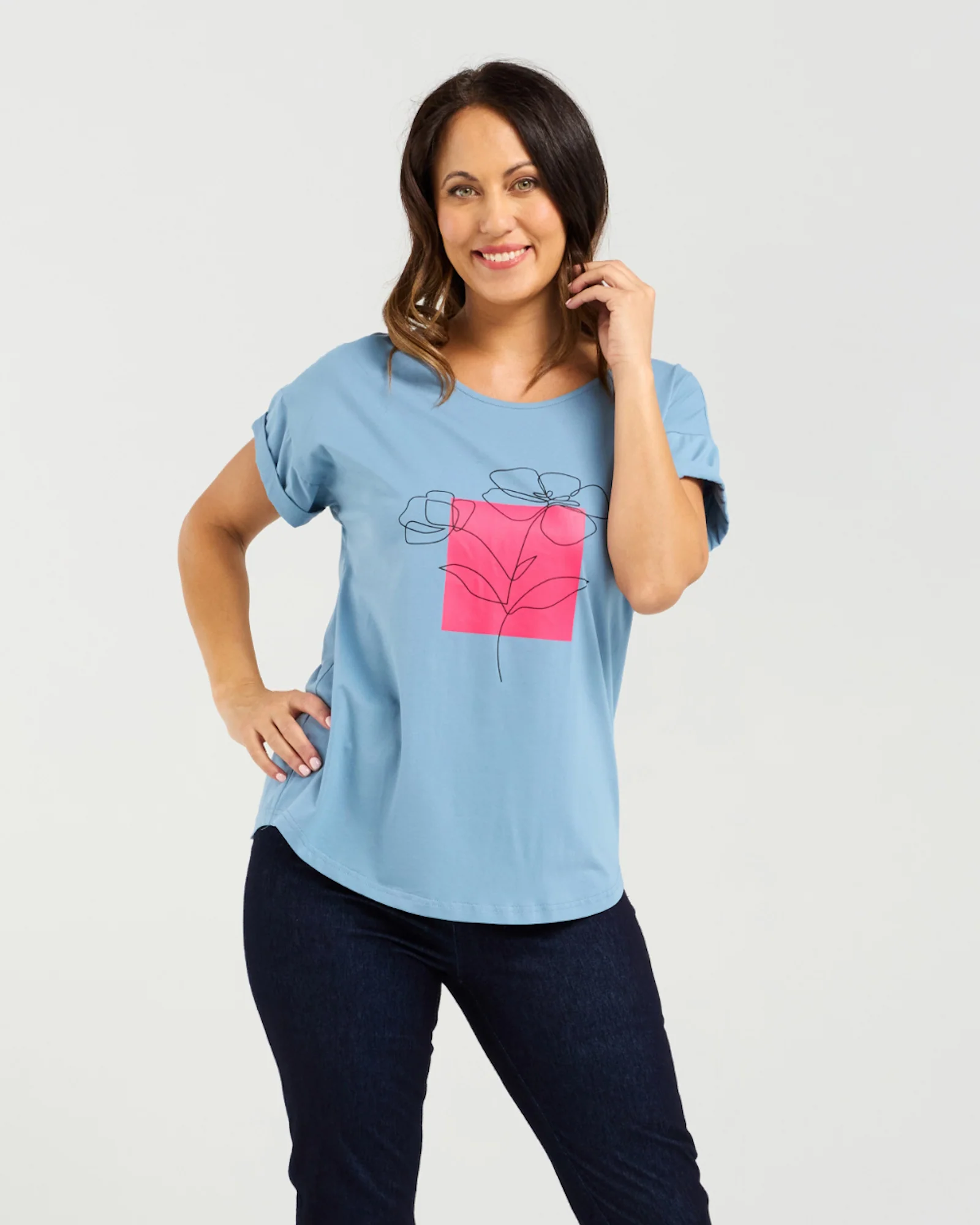 Seduce Lily Top - Blue - Image 3