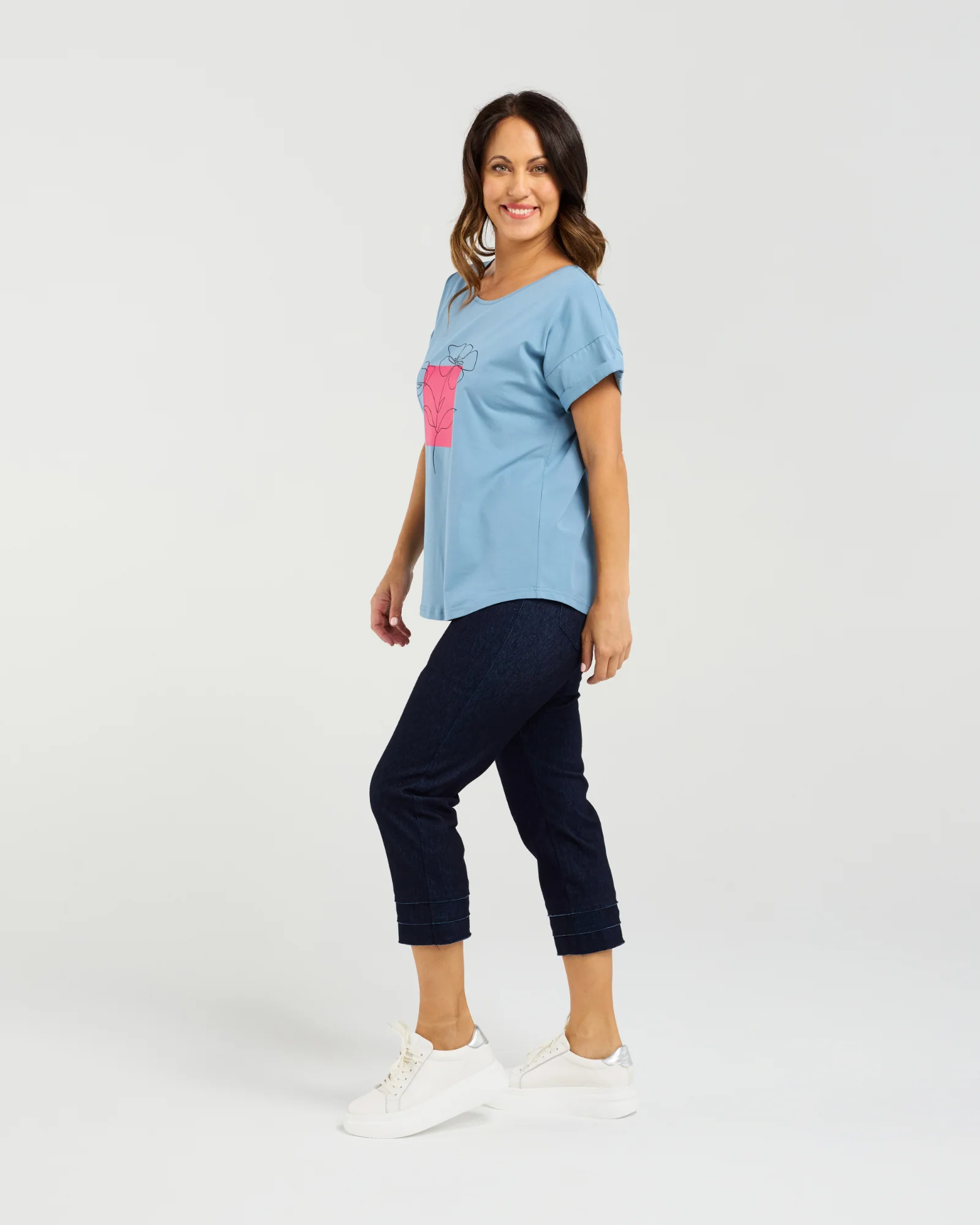 Seduce Lily Top - Blue - Image 4
