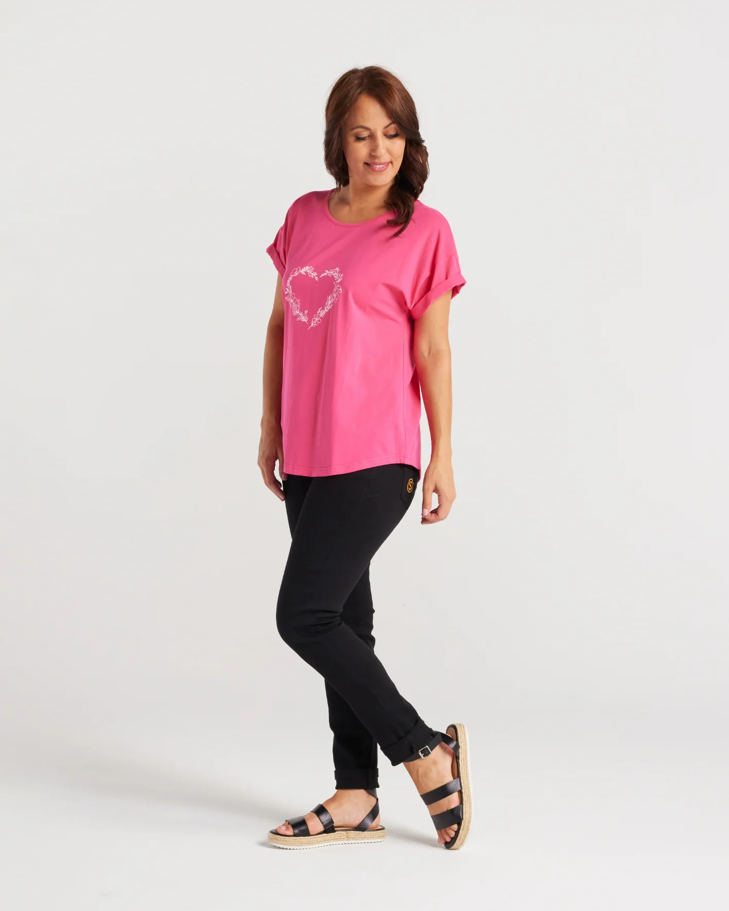 Seduce Lily Top Hot Pink - Image 4