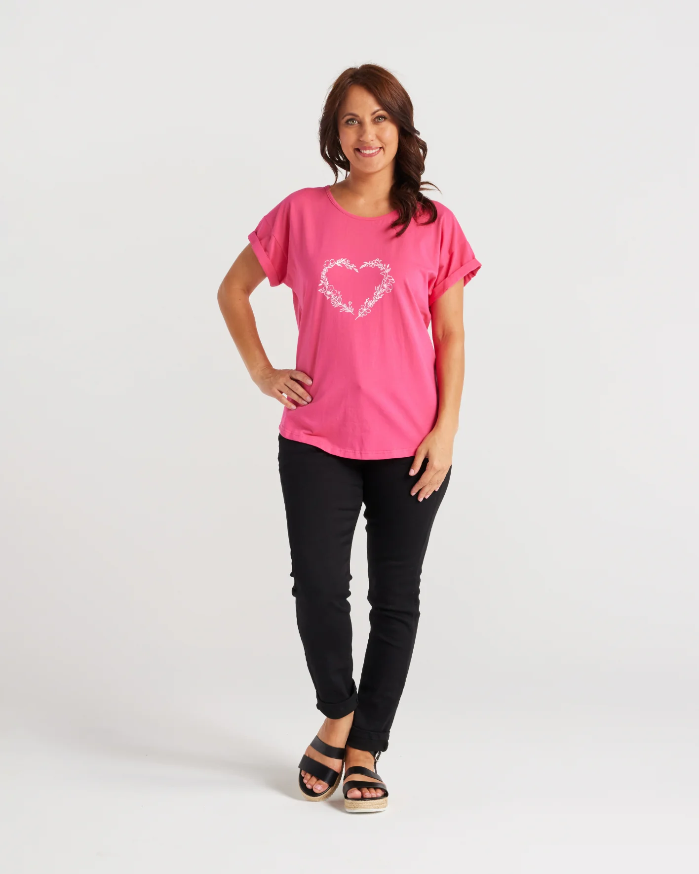 Seduce Lily Top Hot Pink - Image 5