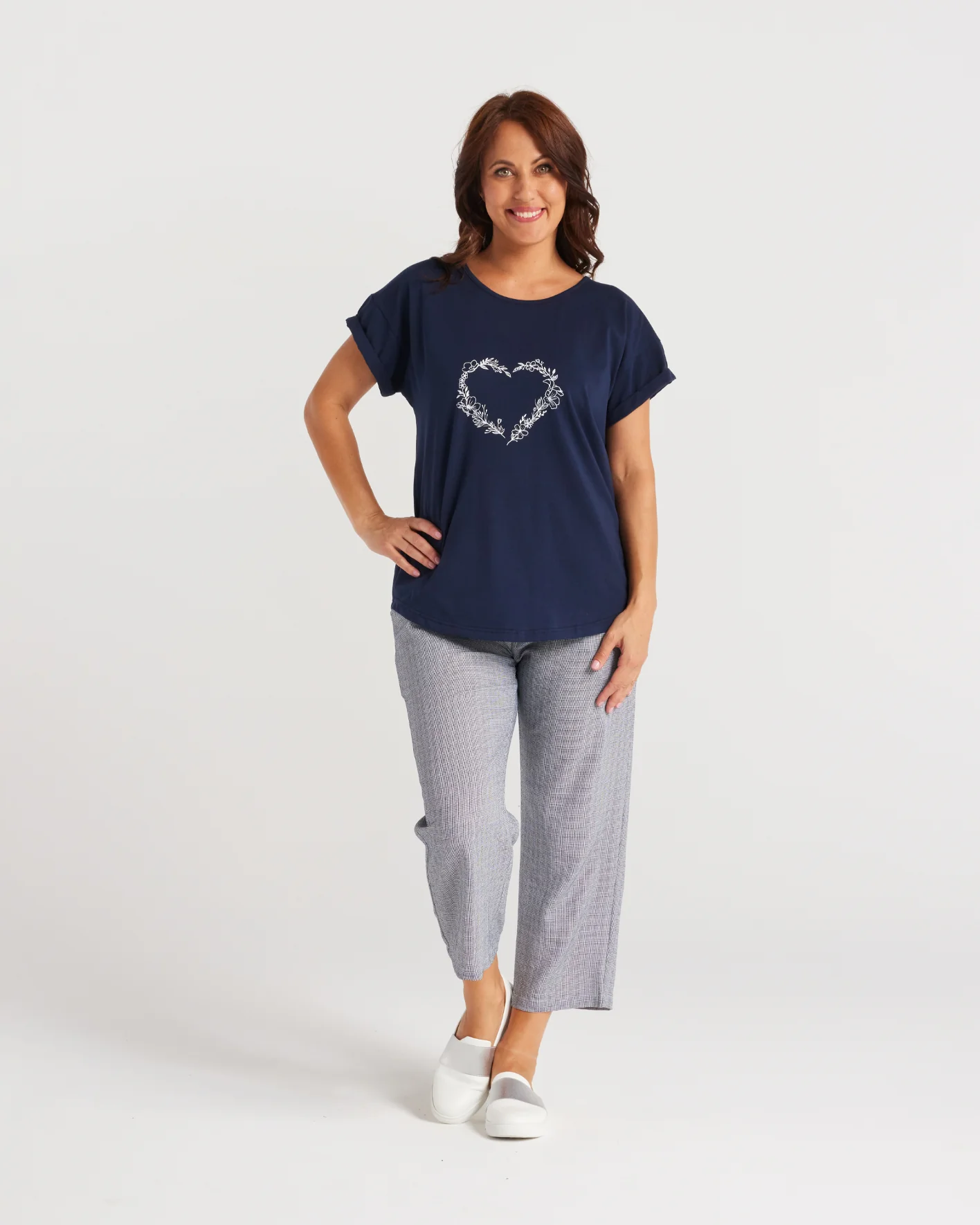 Seduce Lily Top -Marine Navy - Image 3