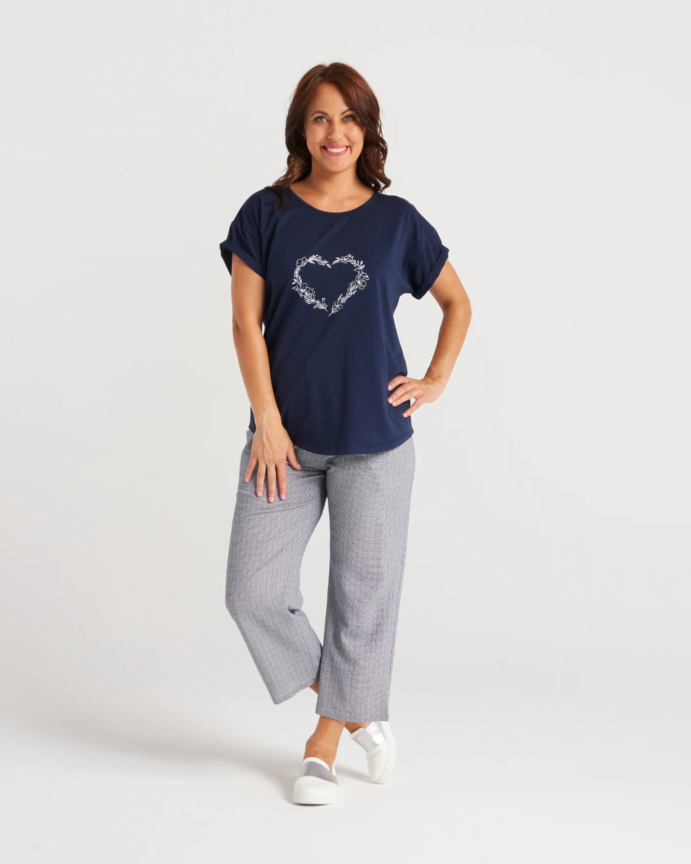 Seduce Lily Top -Marine Navy - Image 7