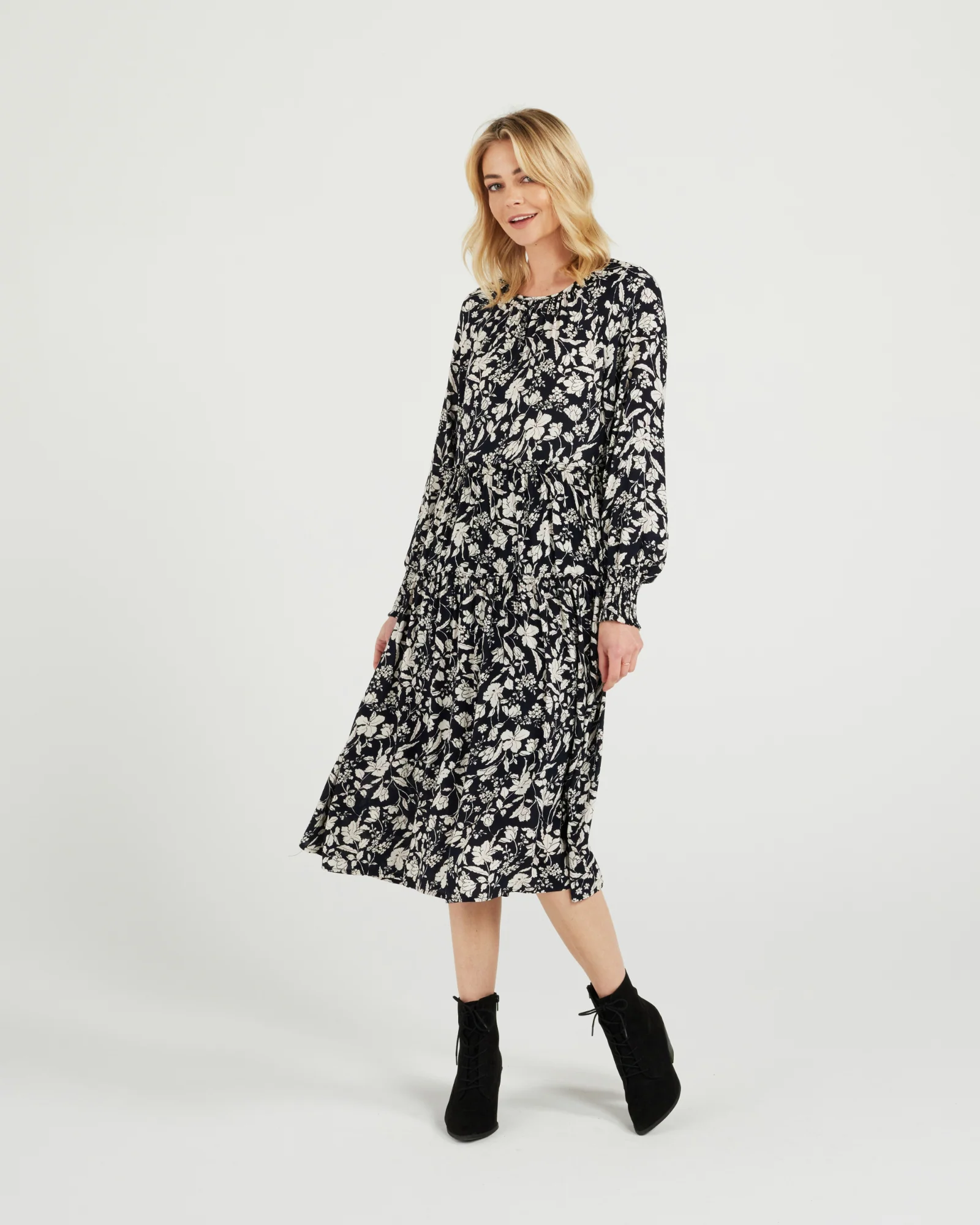 Seduce Maggie Dress - Black Lily - Image 3