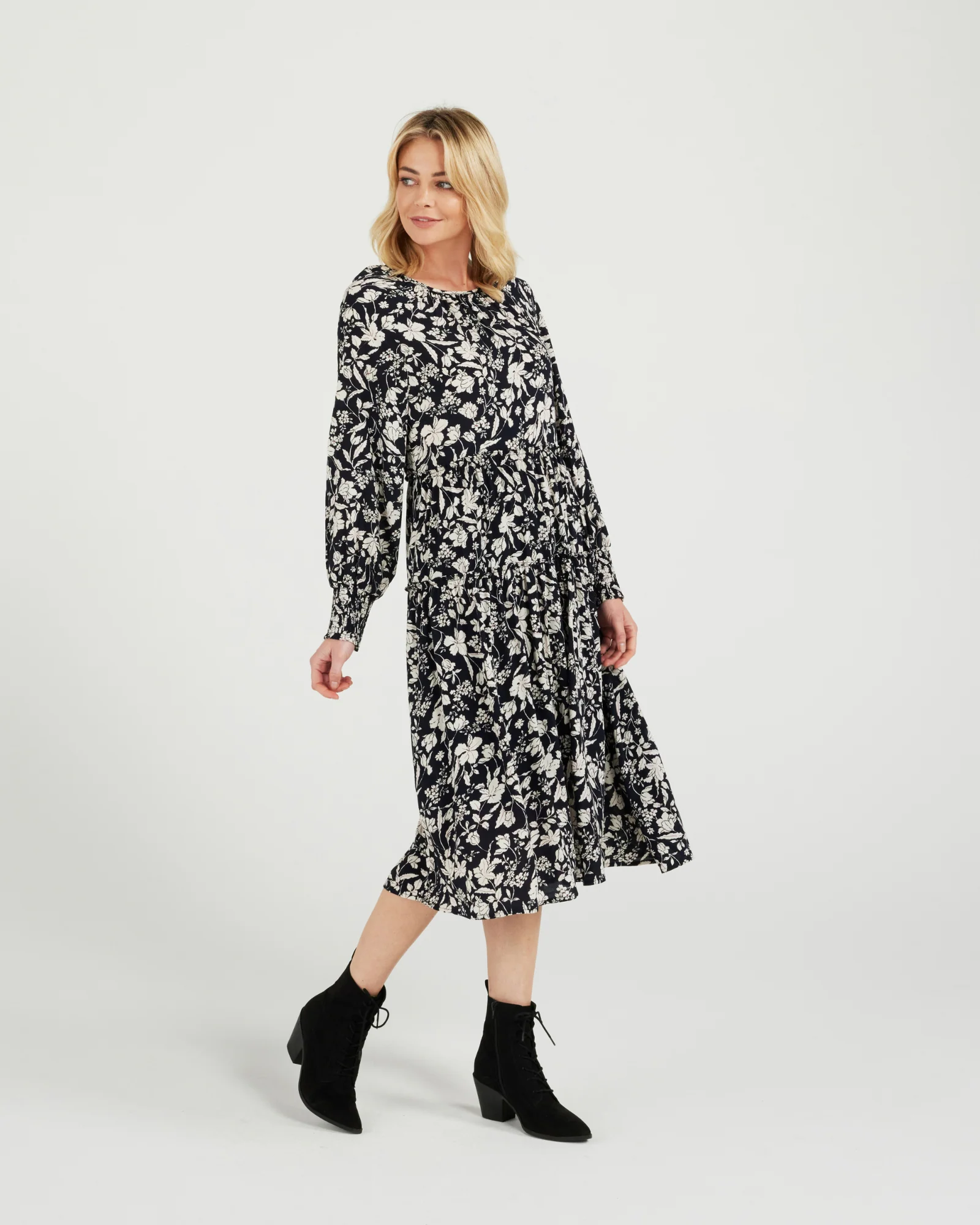 Seduce Maggie Dress - Black Lily - Image 4