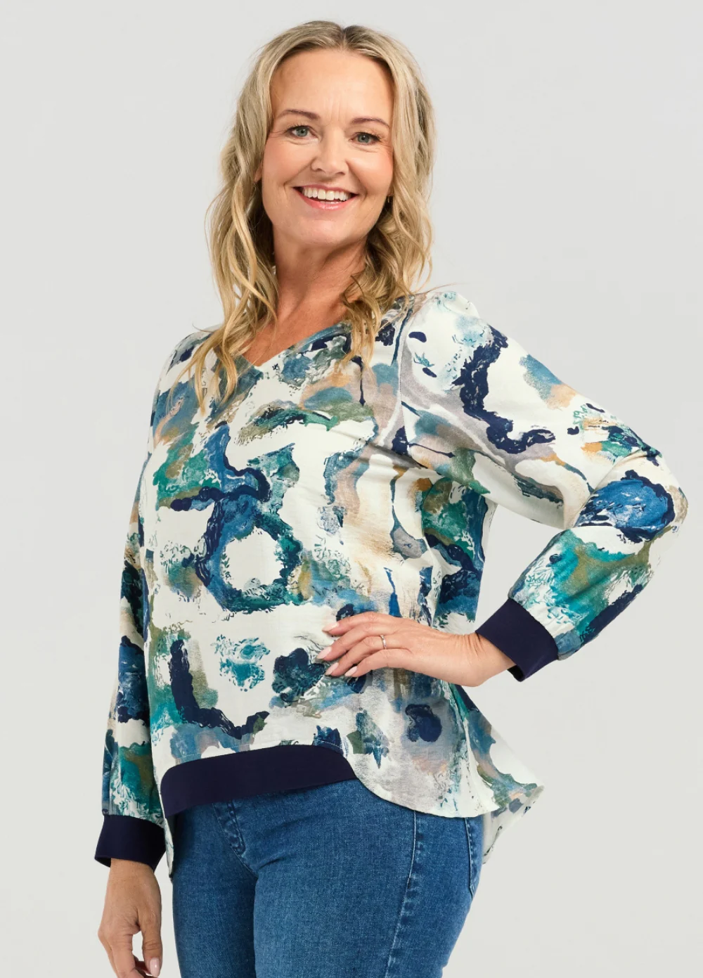 Seduce Nova Top-Teal sea - Image 3