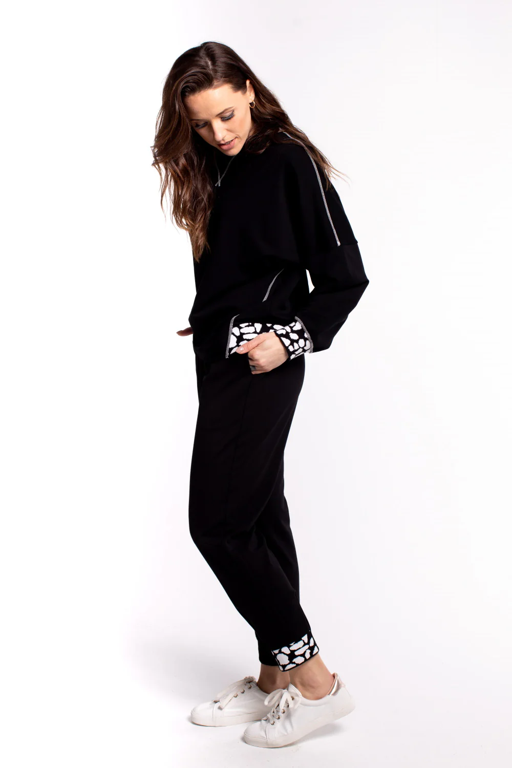 Seduce Relaxed Top - Black - Image 3