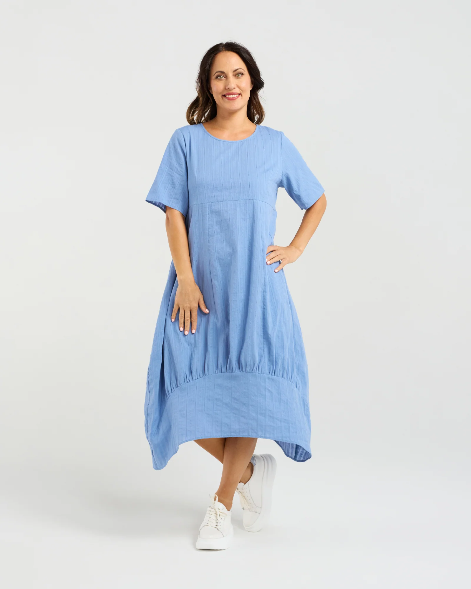 Seduce Selena Dress - Blue
