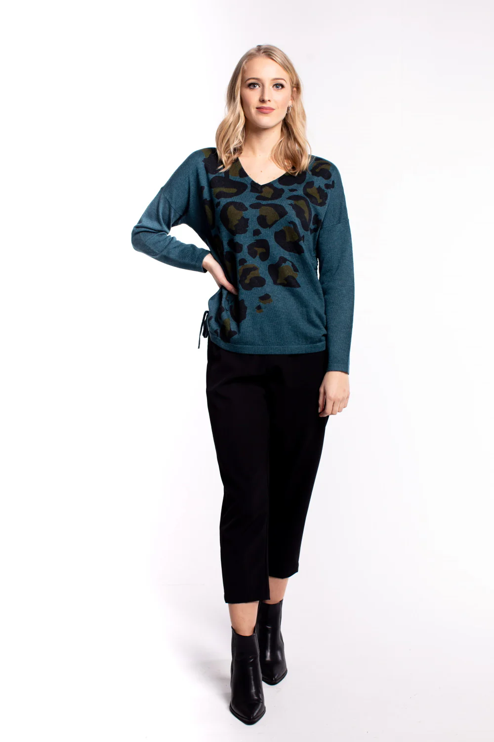 Seduce Sofia Knit - Petrol - Image 3