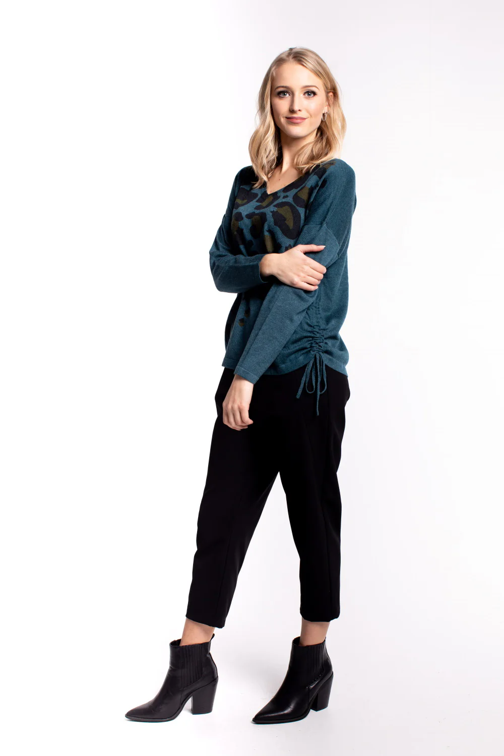 Seduce Sofia Knit - Petrol - Image 4