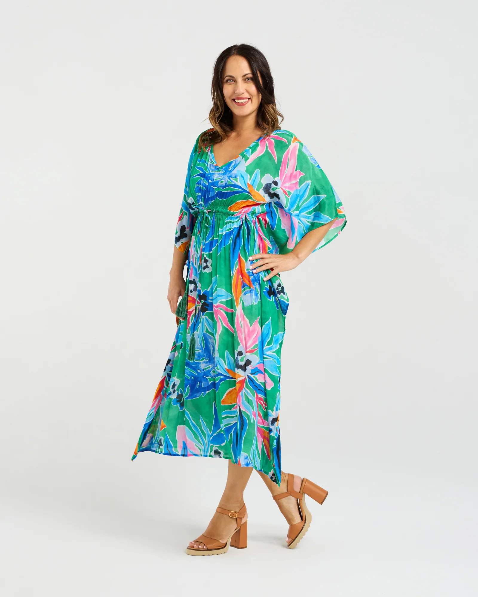 Seduce Sonya Dress - Jungle