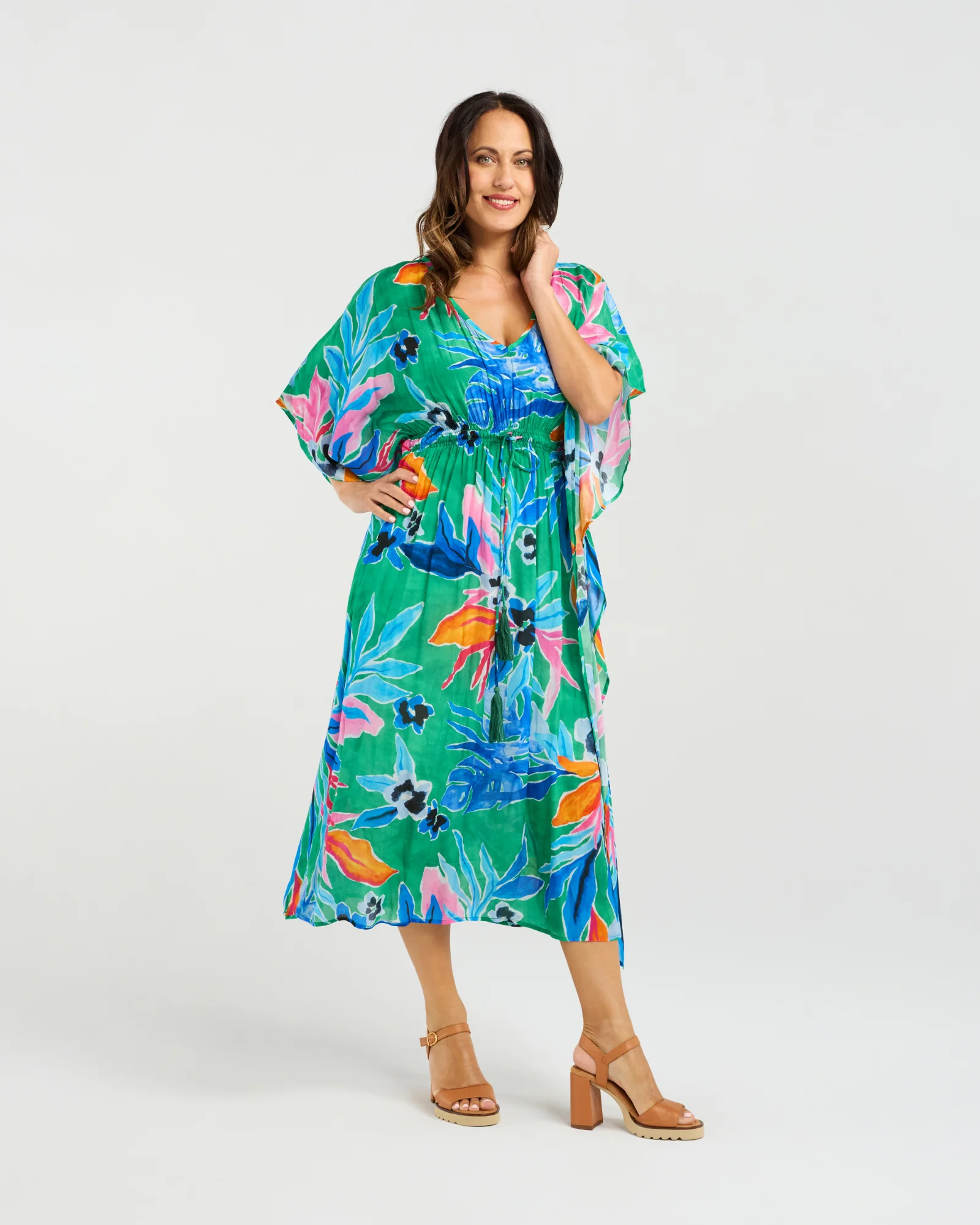 Seduce Sonya Dress - Jungle - Image 5