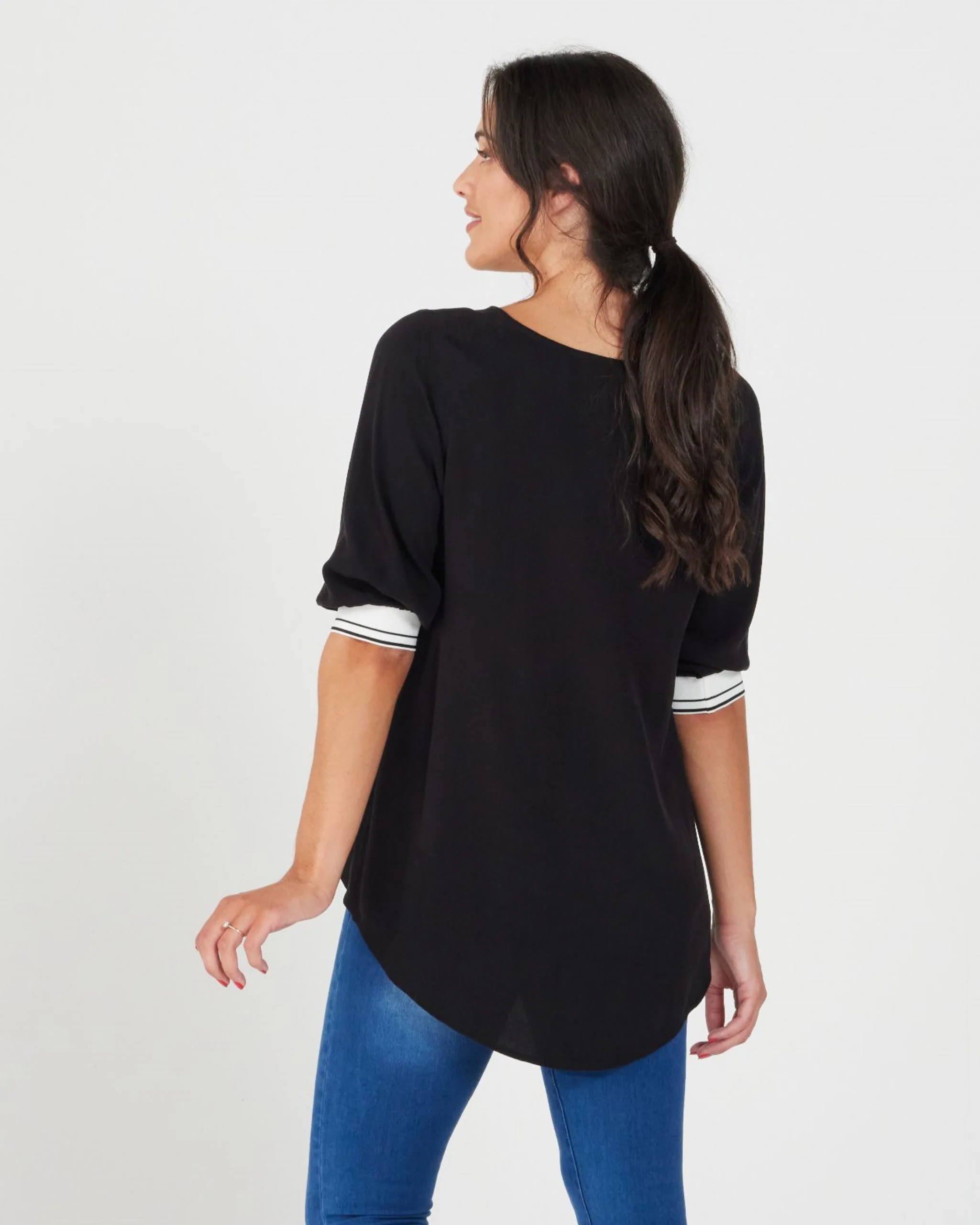 Seduce Taylor Top - Black - Image 2