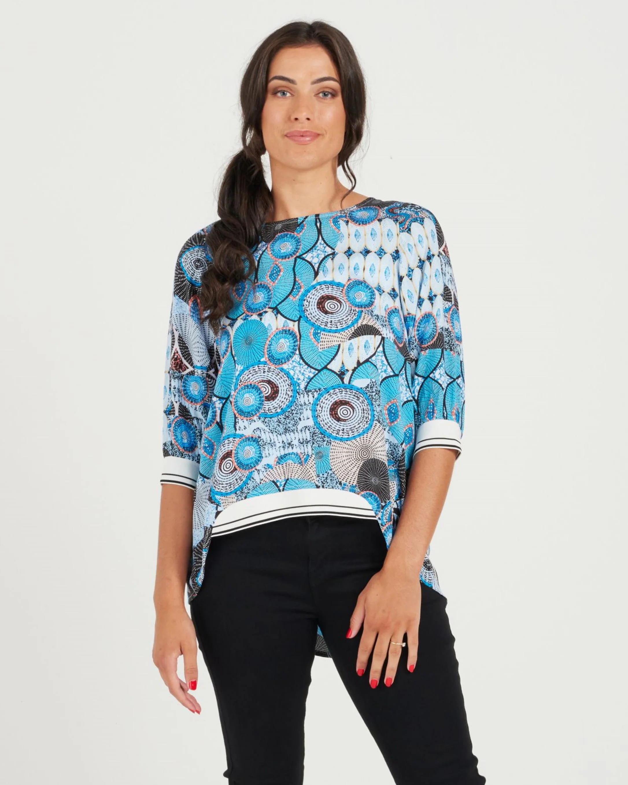 Seduce Taylor Top - Pacific