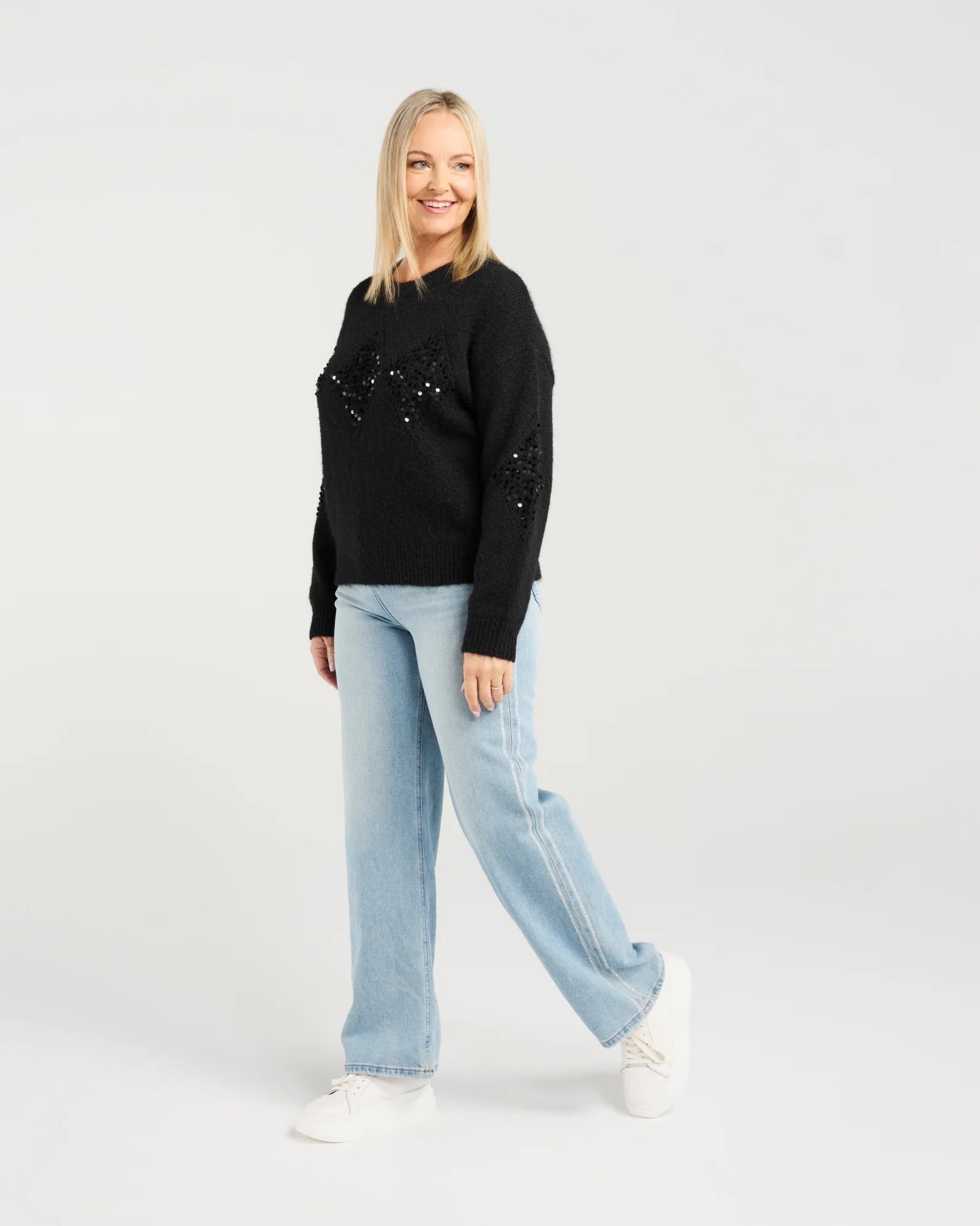 Seduce Thea Knit Black - Image 4