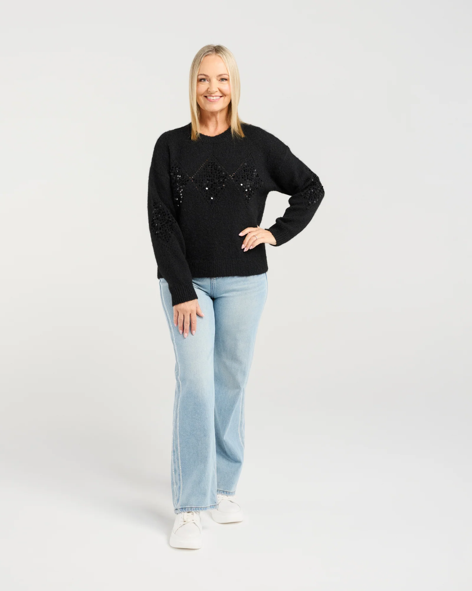 Seduce Thea Knit Black - Image 5