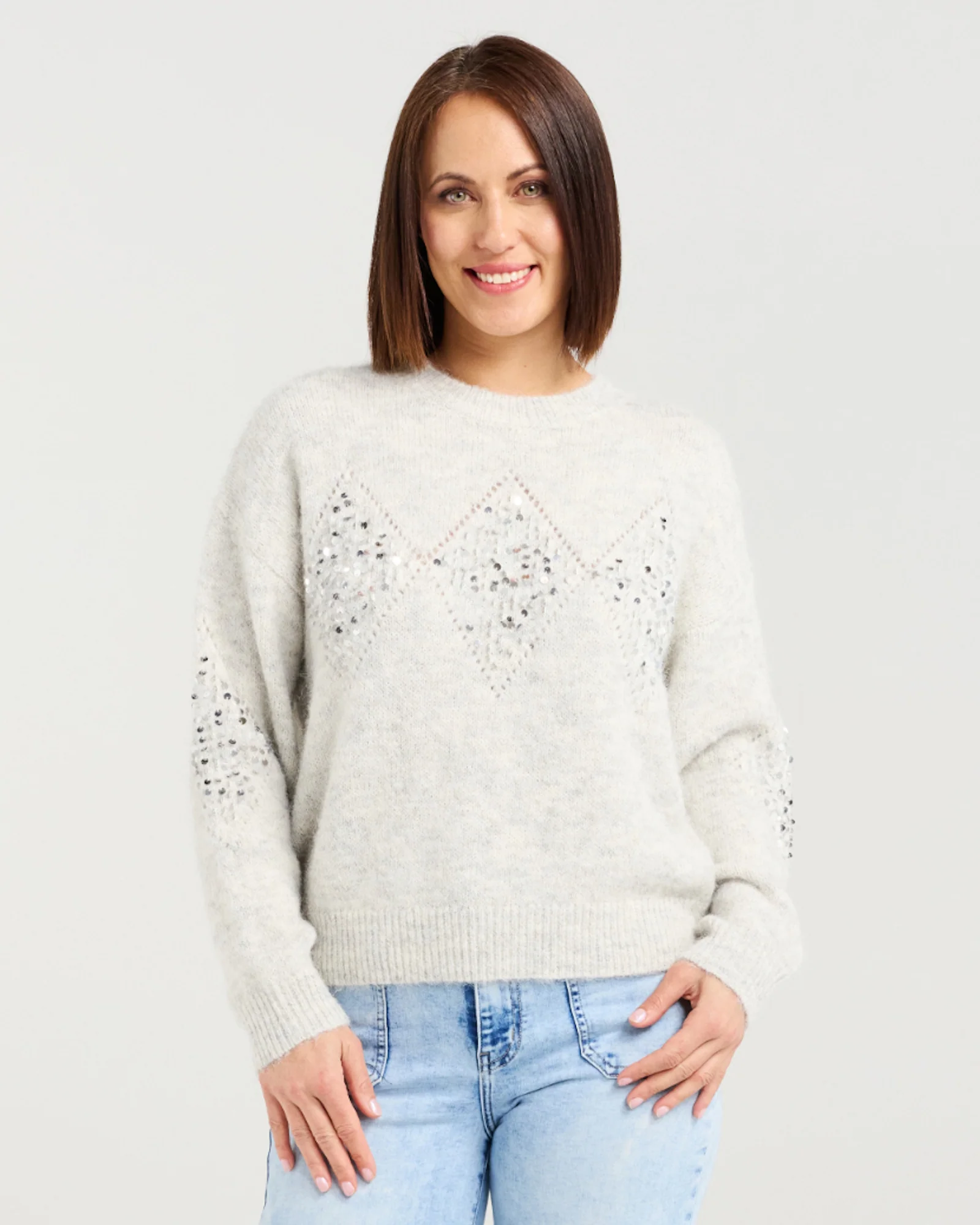 Seduce Thea Knit Grey