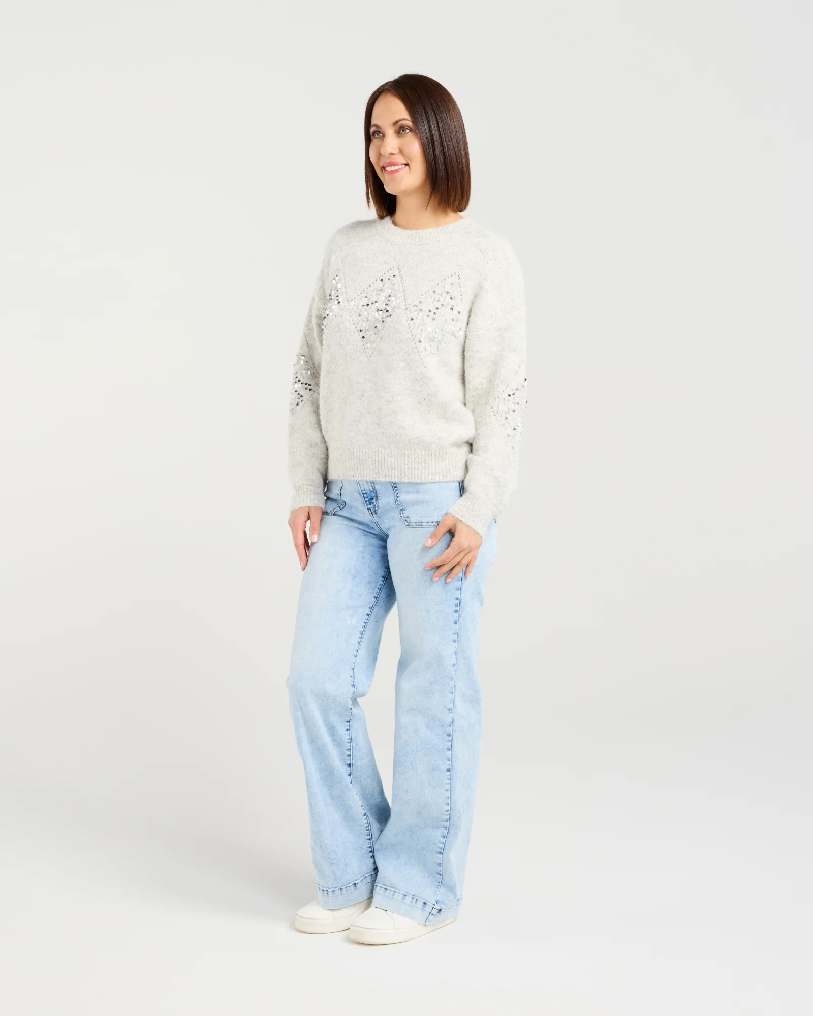 Seduce Thea Knit Grey - Image 6