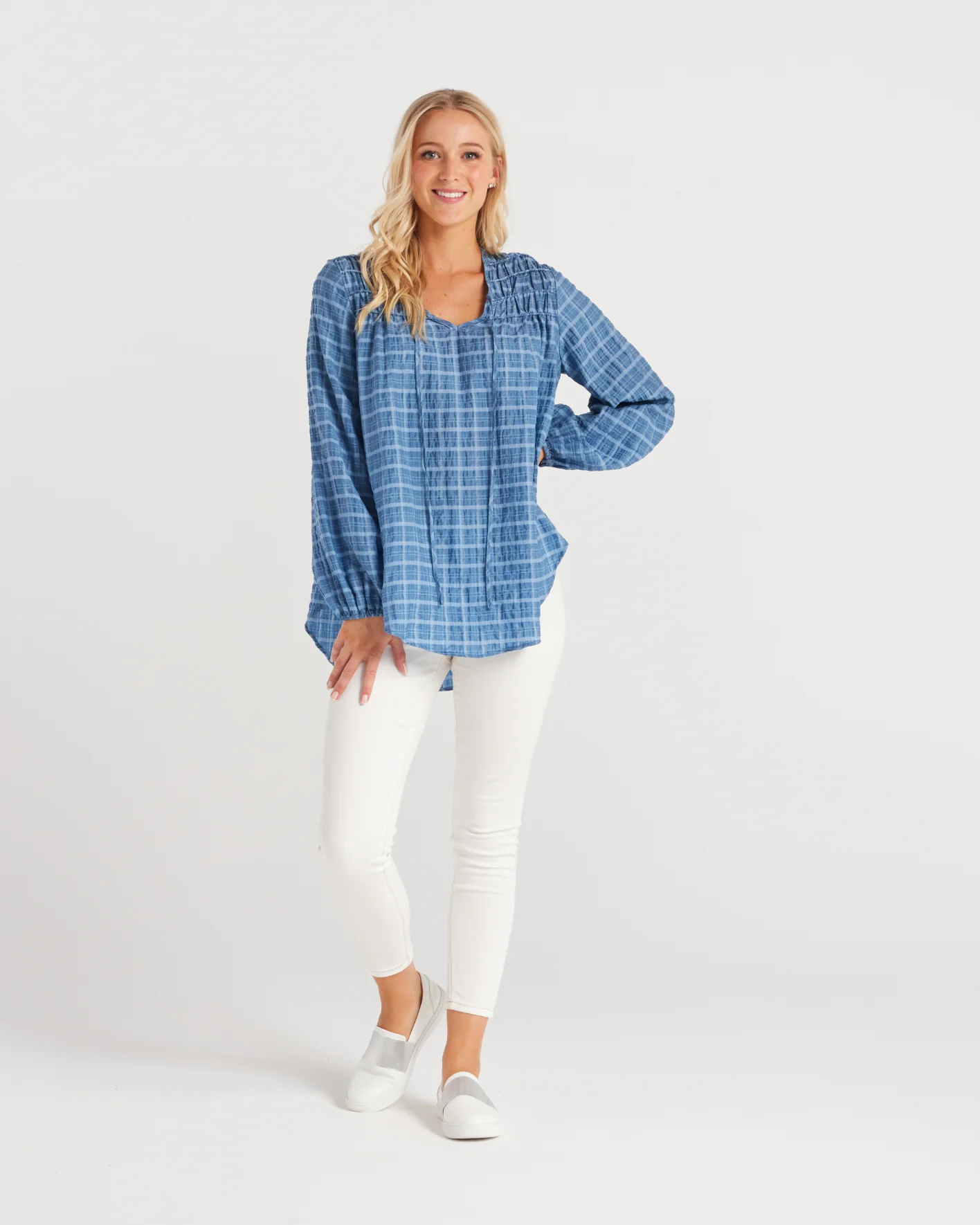 Seduce Top Parisa Blue - Image 2