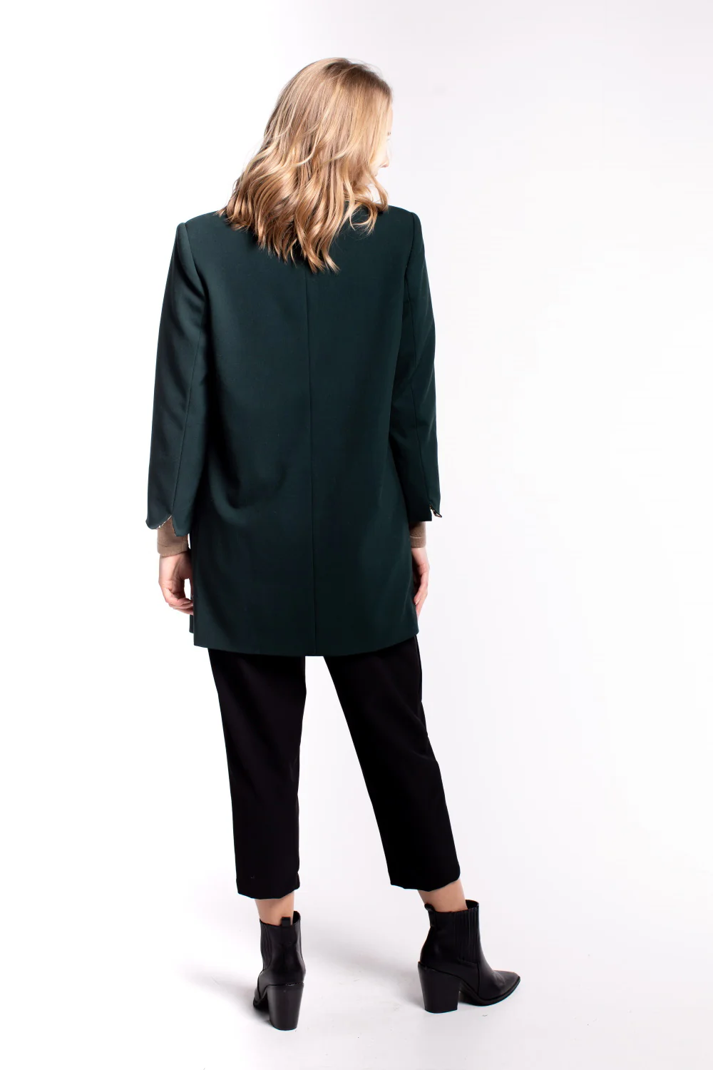 Seduce Treena Blazer - Forest - Image 2