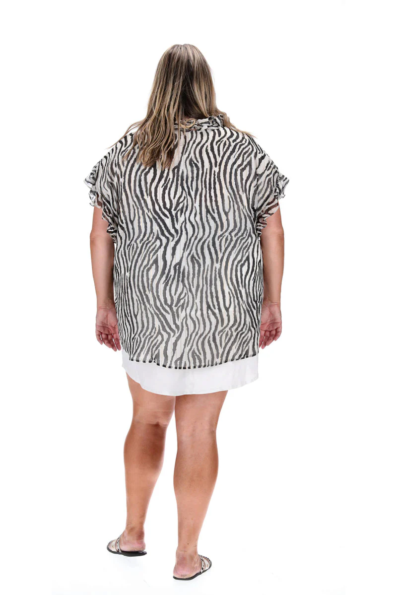 Stella Royal Scarlett Top - Zebra - Image 6