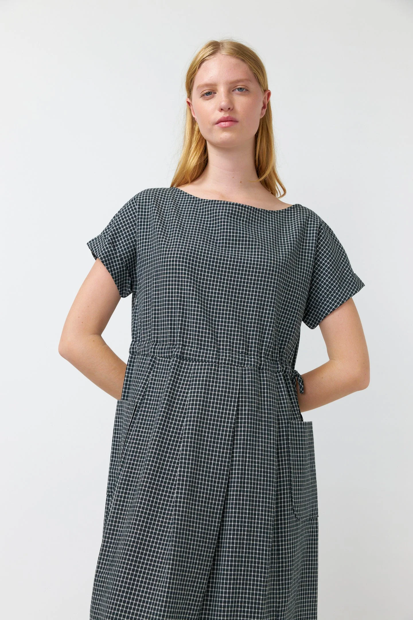 Sylvester Atlas Dress - Black - Image 4