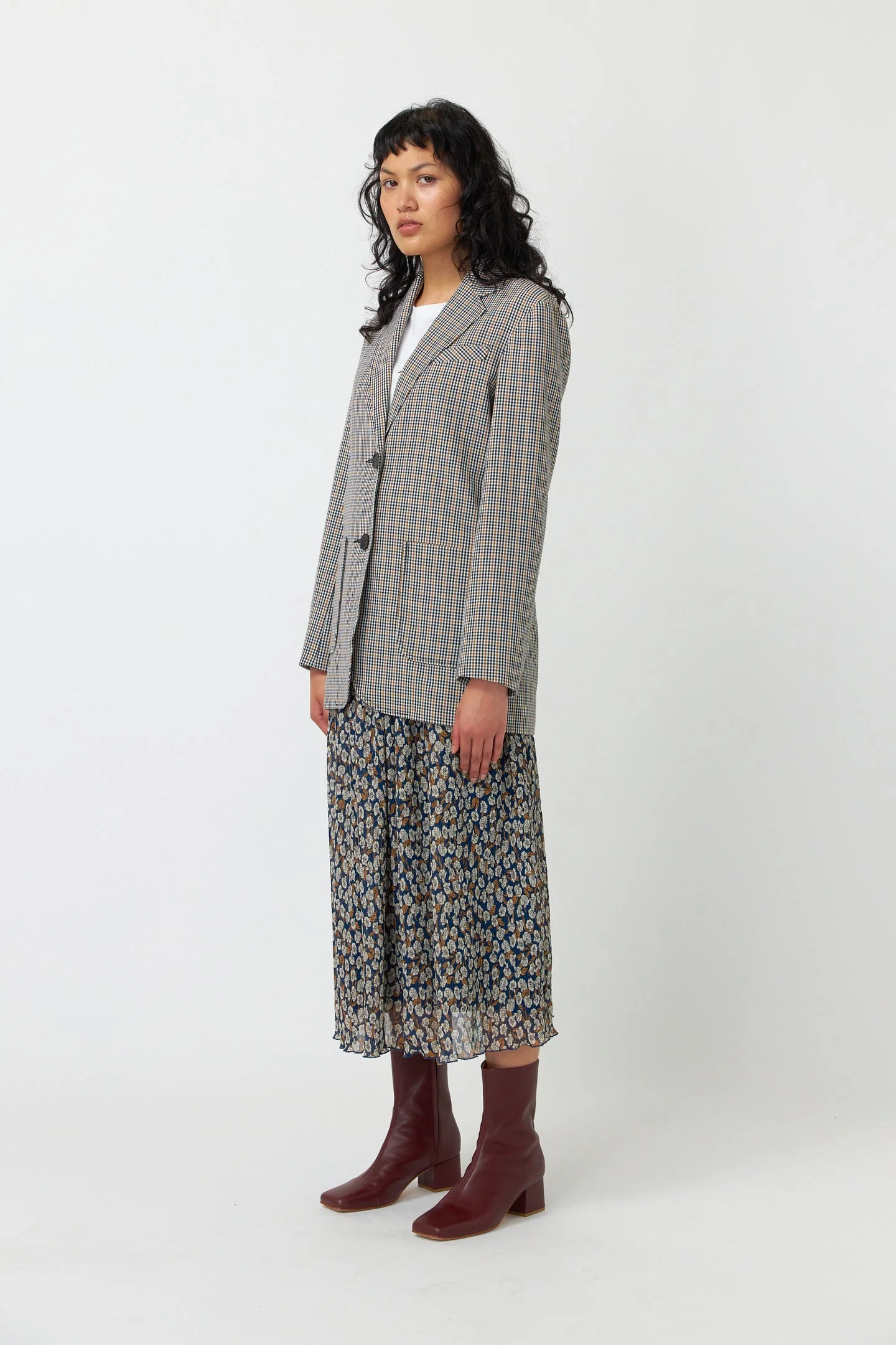 Sylvester Checked Blazer - Image 7