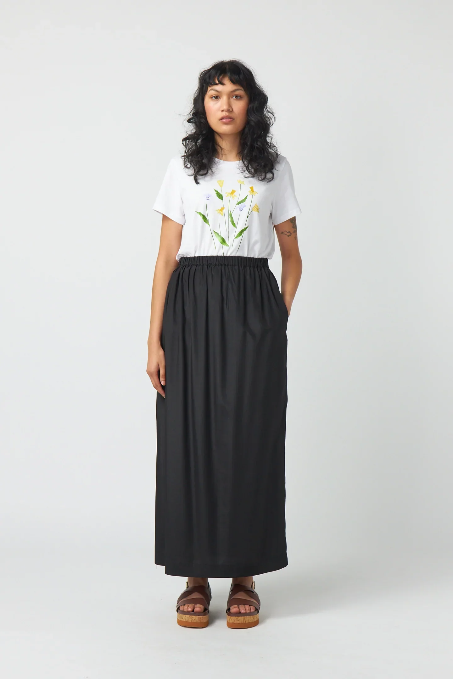 Sylvester Daffodils Tee - White - Image 2