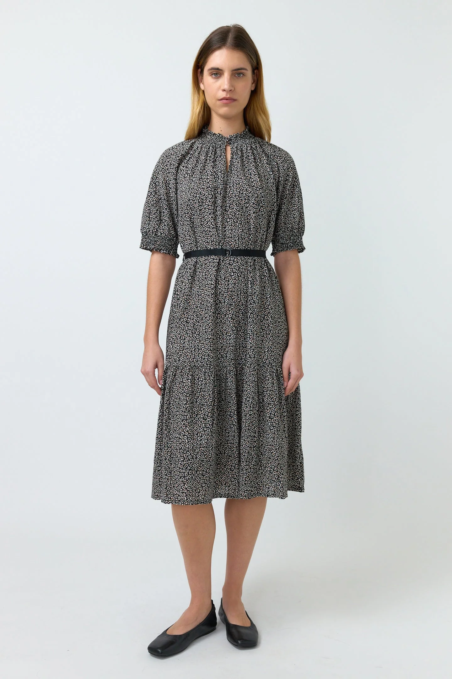Sylvester Desert Flower Smock Dress - Image 2
