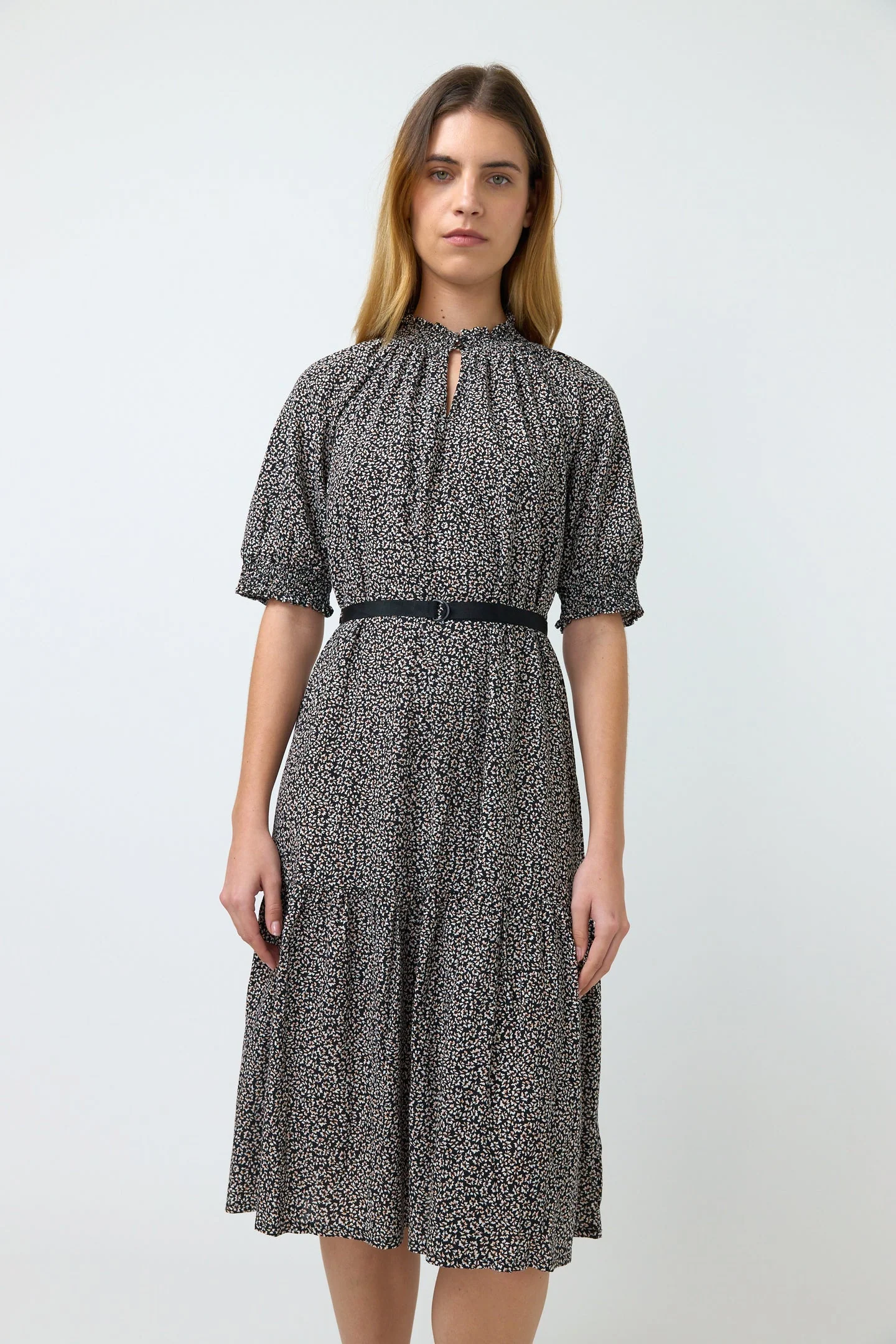 Sylvester Desert Flower Smock Dress - Image 3