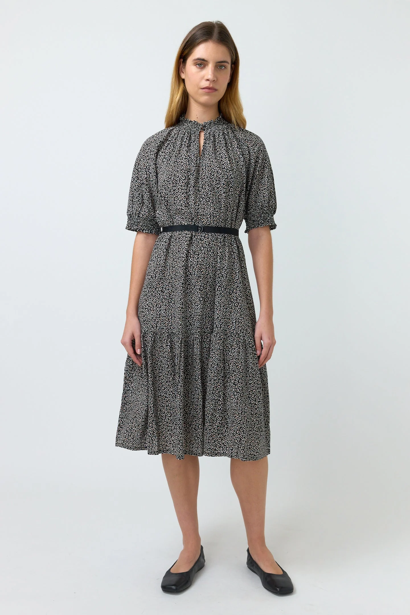 Sylvester Desert Flower Smock Dress - Image 4