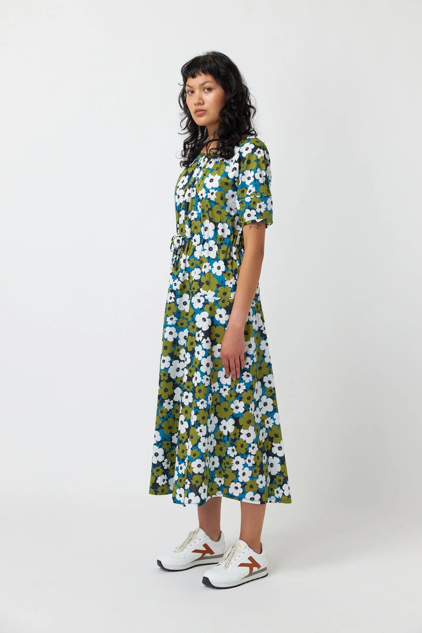 Sylvester Pop Dress - Olive - Image 3