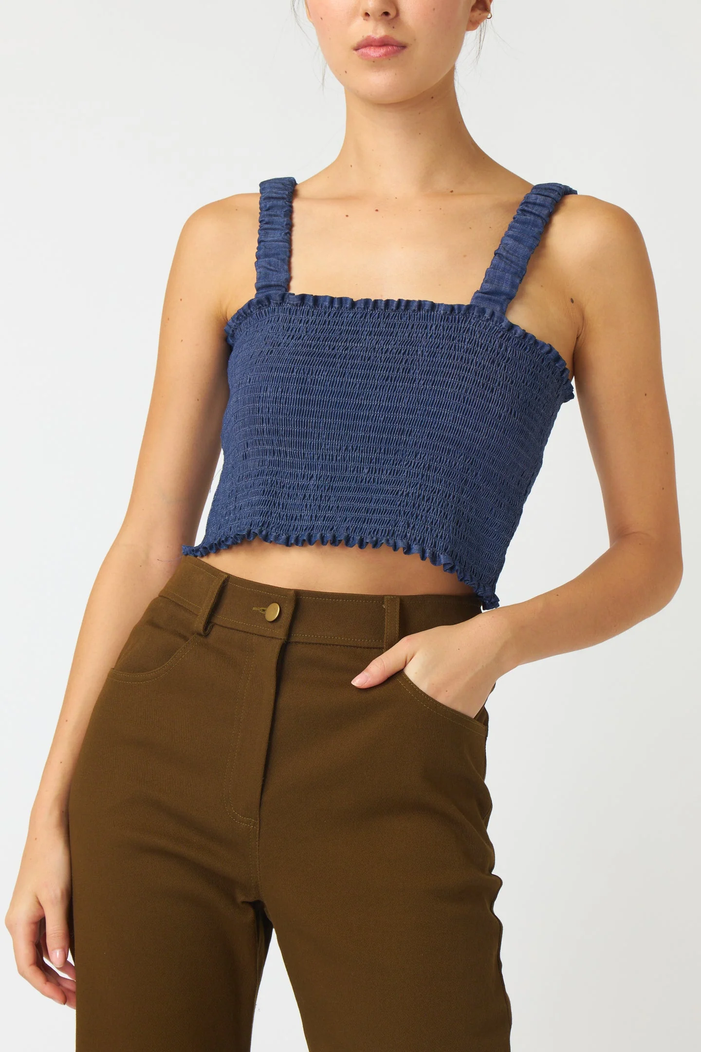 Sylvester Shirred Top