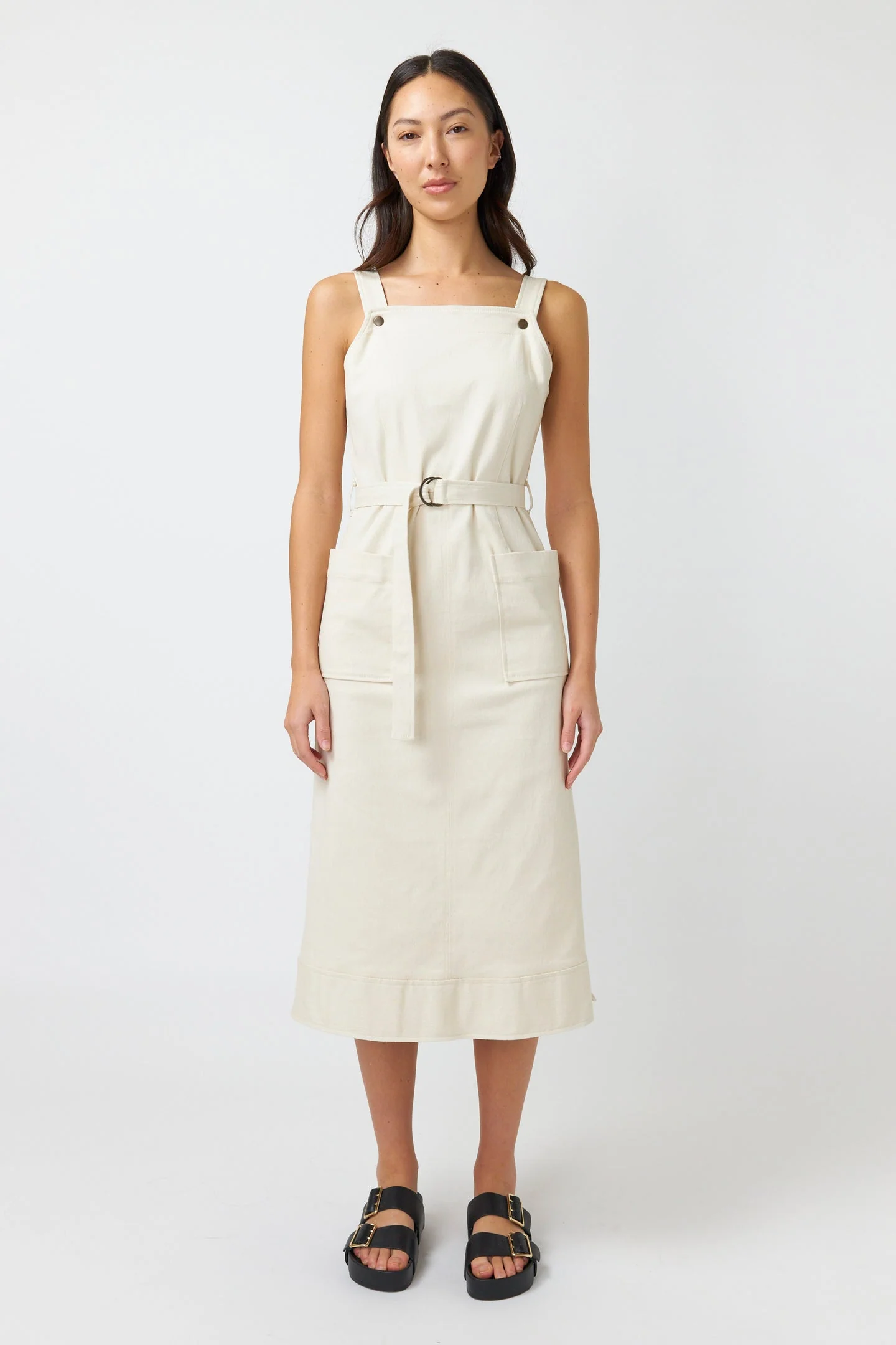 Sylvester Utility Dress Chalk - Image 3