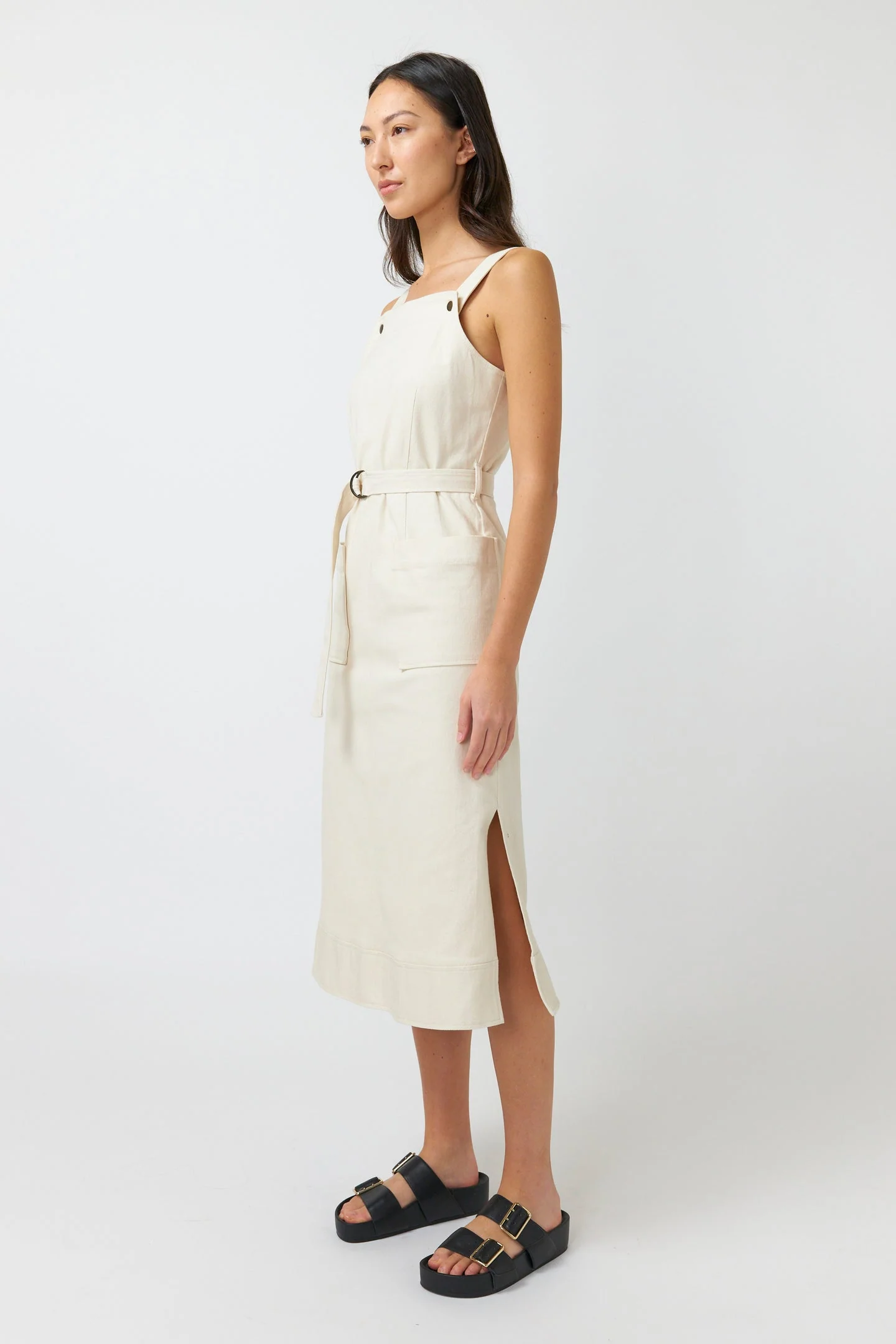 Sylvester Utility Dress Chalk - Image 4