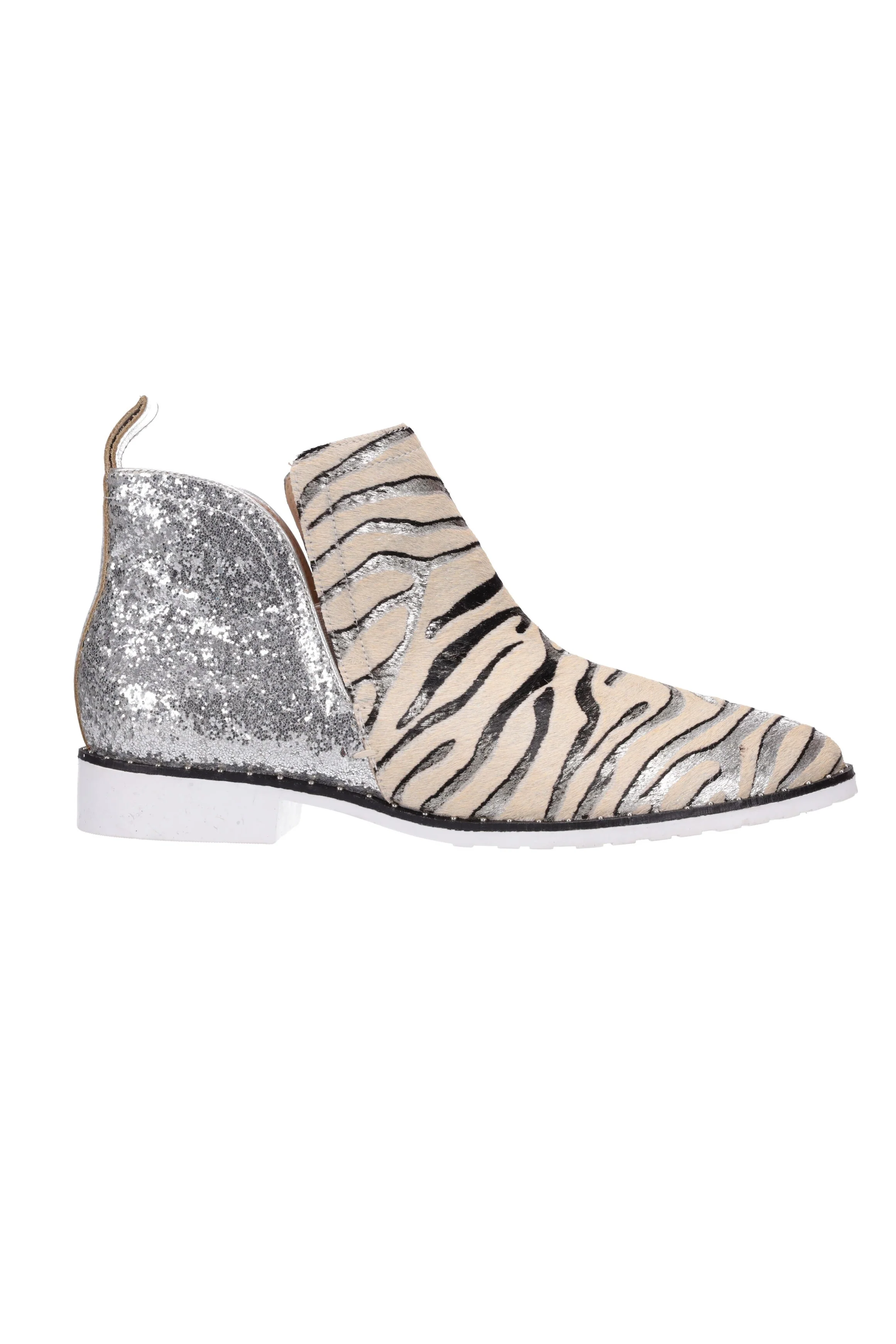 Taylor Boot Silver Zebra