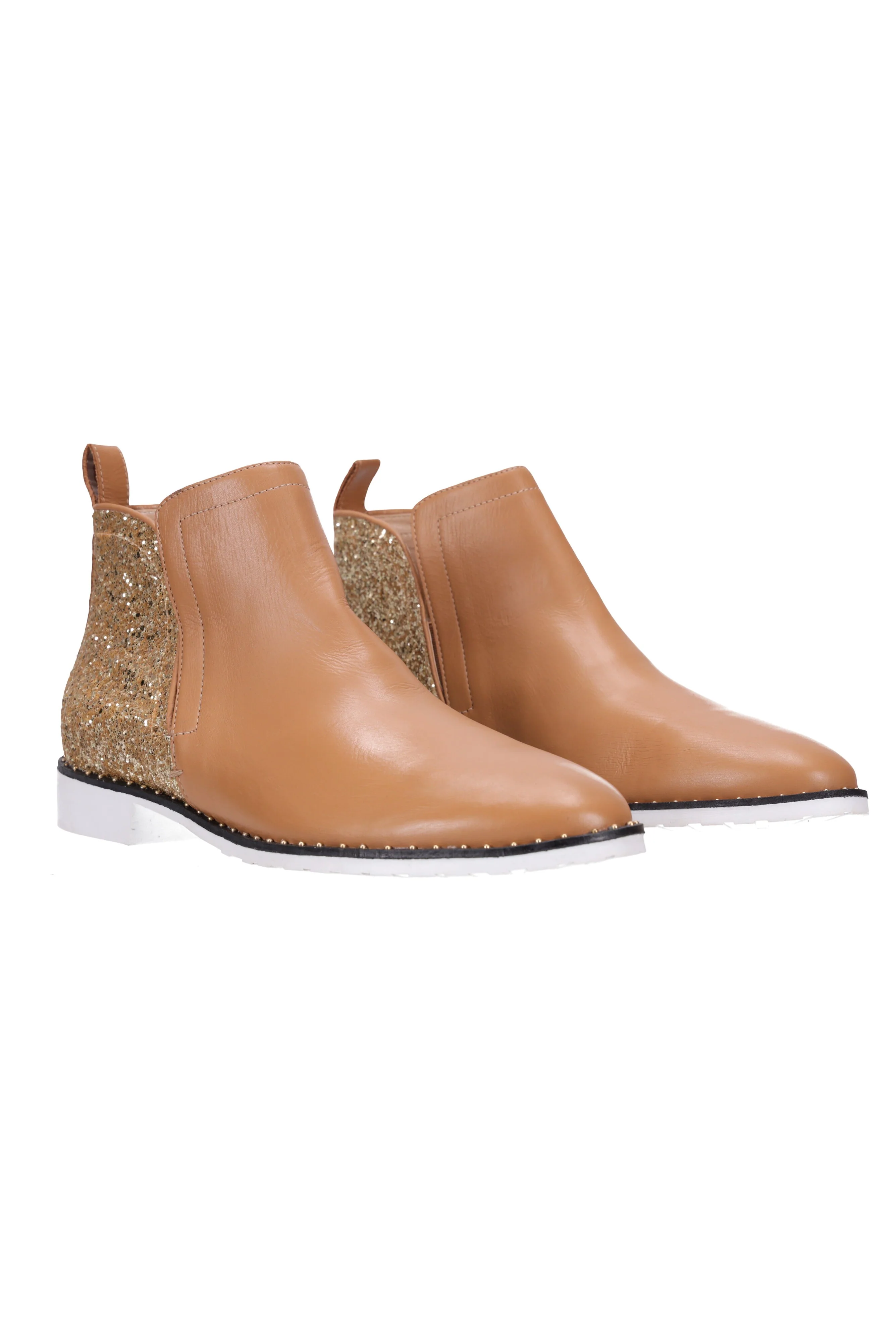 Taylor Boot Tan & Gold