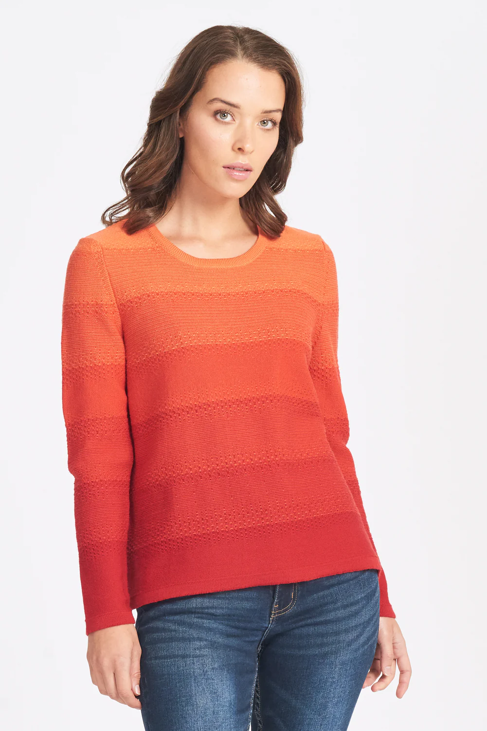 Textured Ombre Jumper
