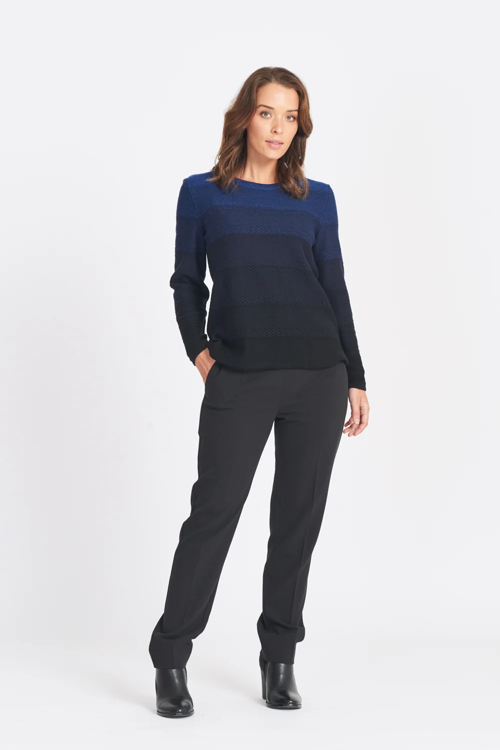 Textured Ombre Jumper - Image 2