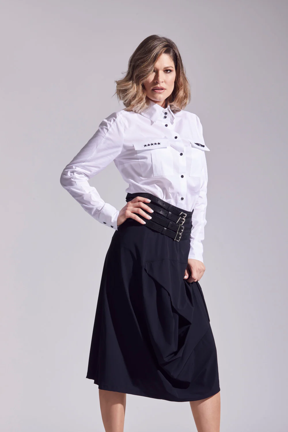 Tucked Tulip Skirt - Image 2
