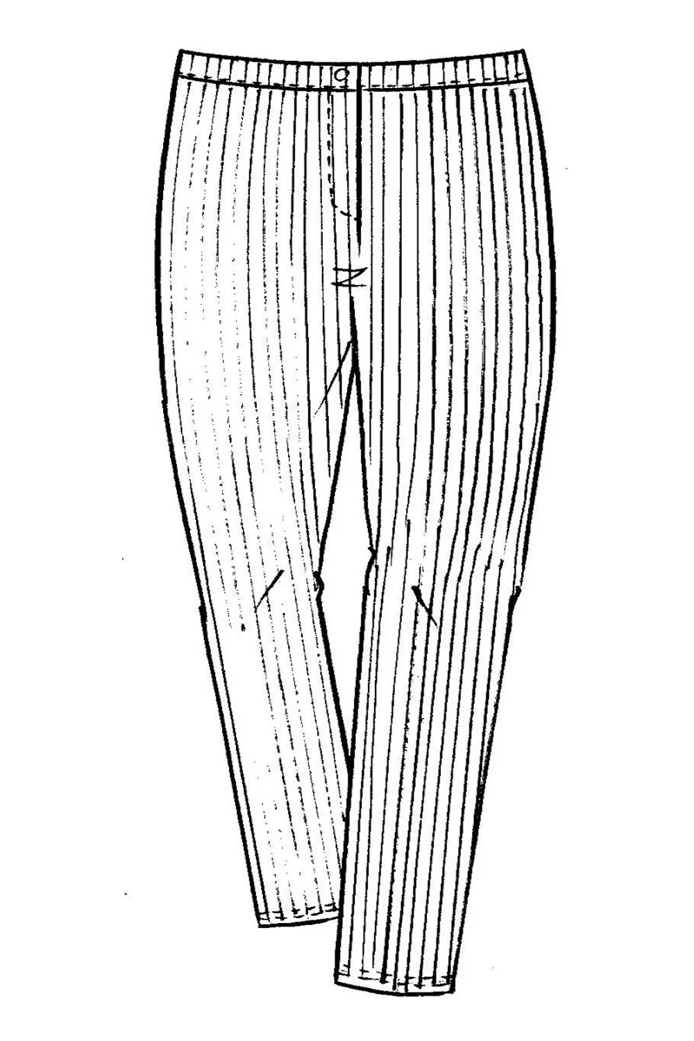 Tuxedo Pant - Black - Image 3