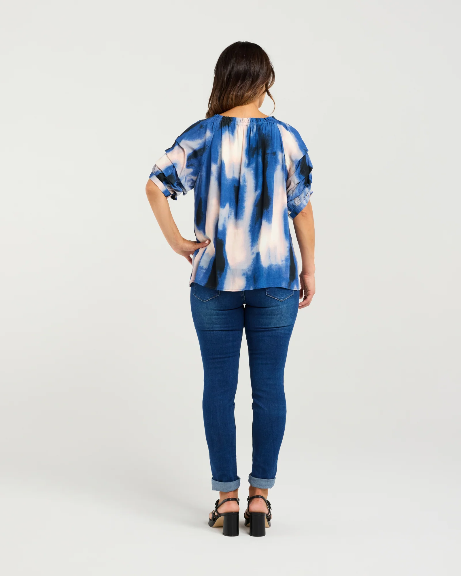 Zafina Anne Top - Celeste - Image 5
