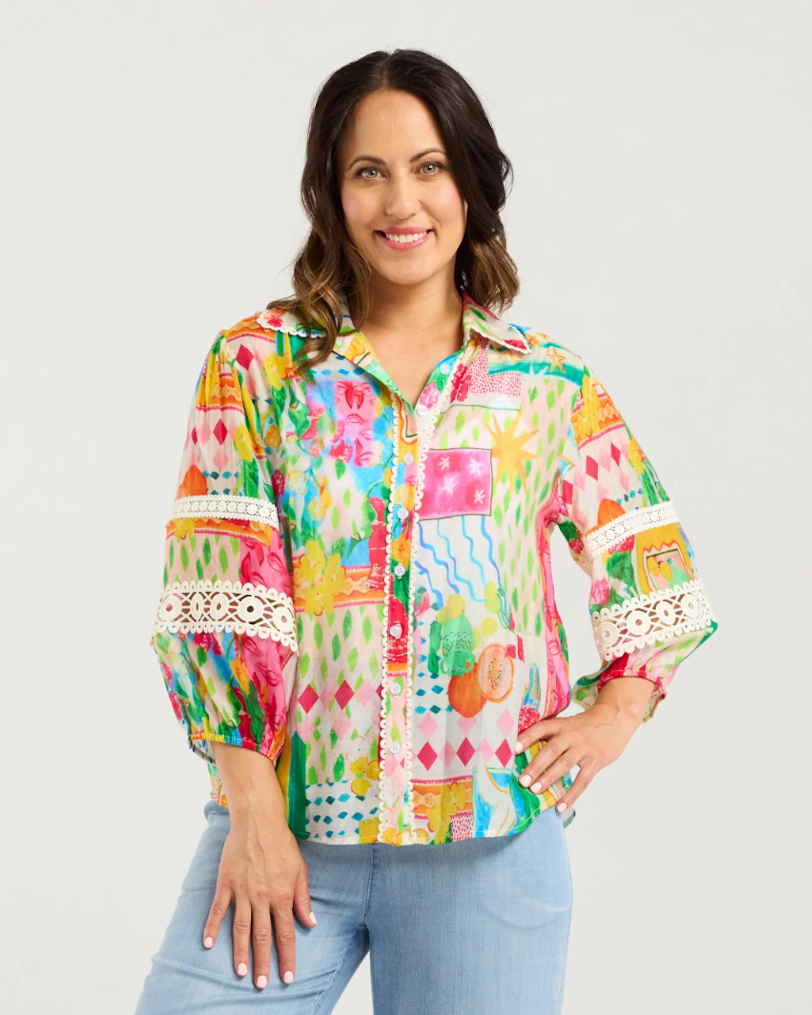 Zafina Arabella Shirt - Radiant