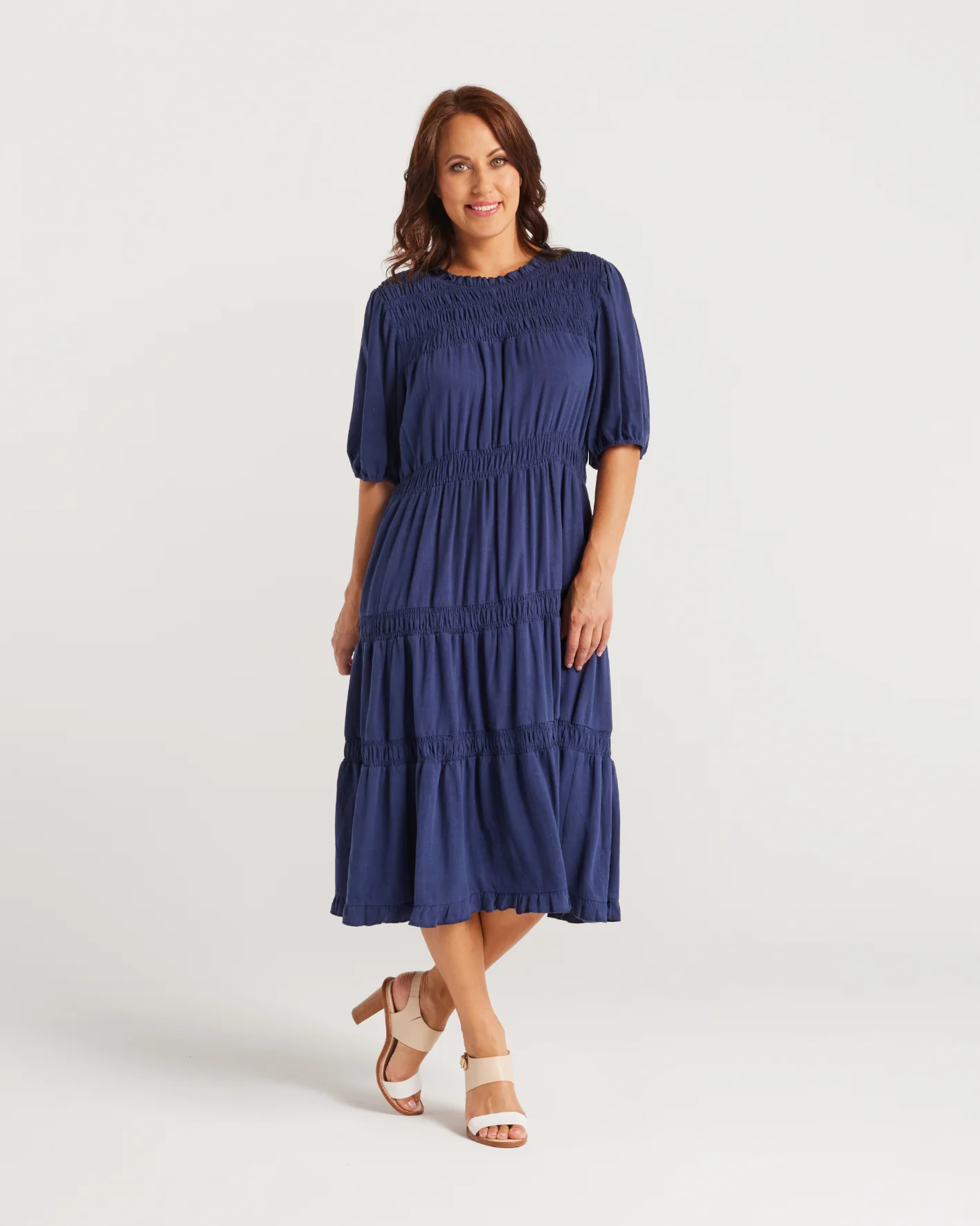 Zafina Astrid Dress Navvy - Image 3