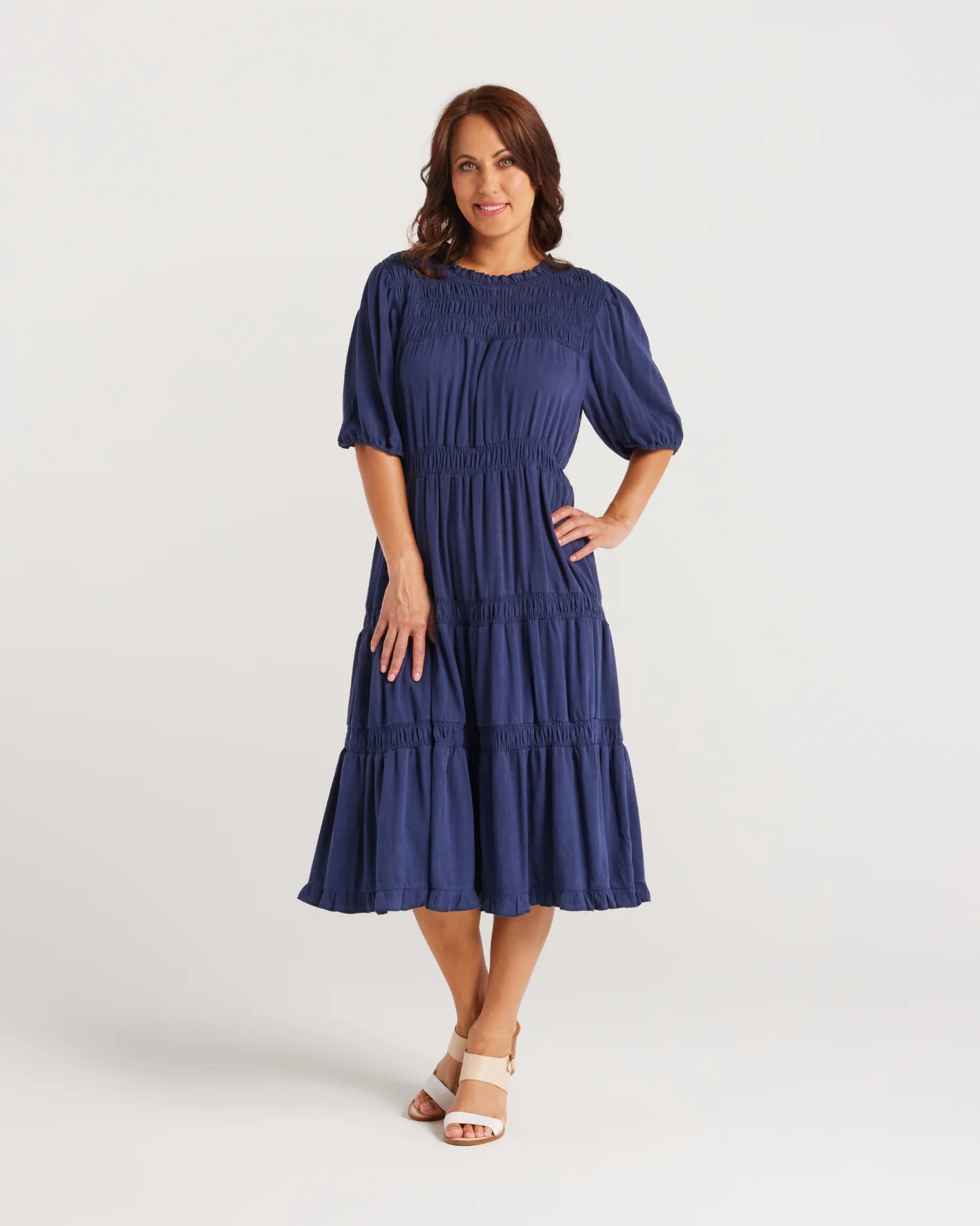 Zafina Astrid Dress Navvy - Image 5