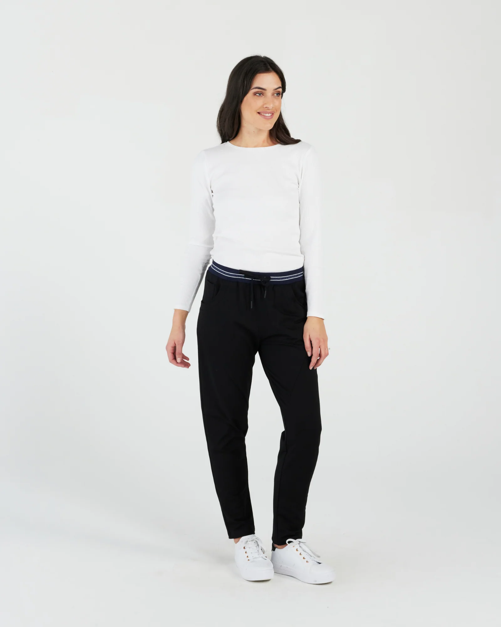 Zafina Brixton Pant -Black - Image 2
