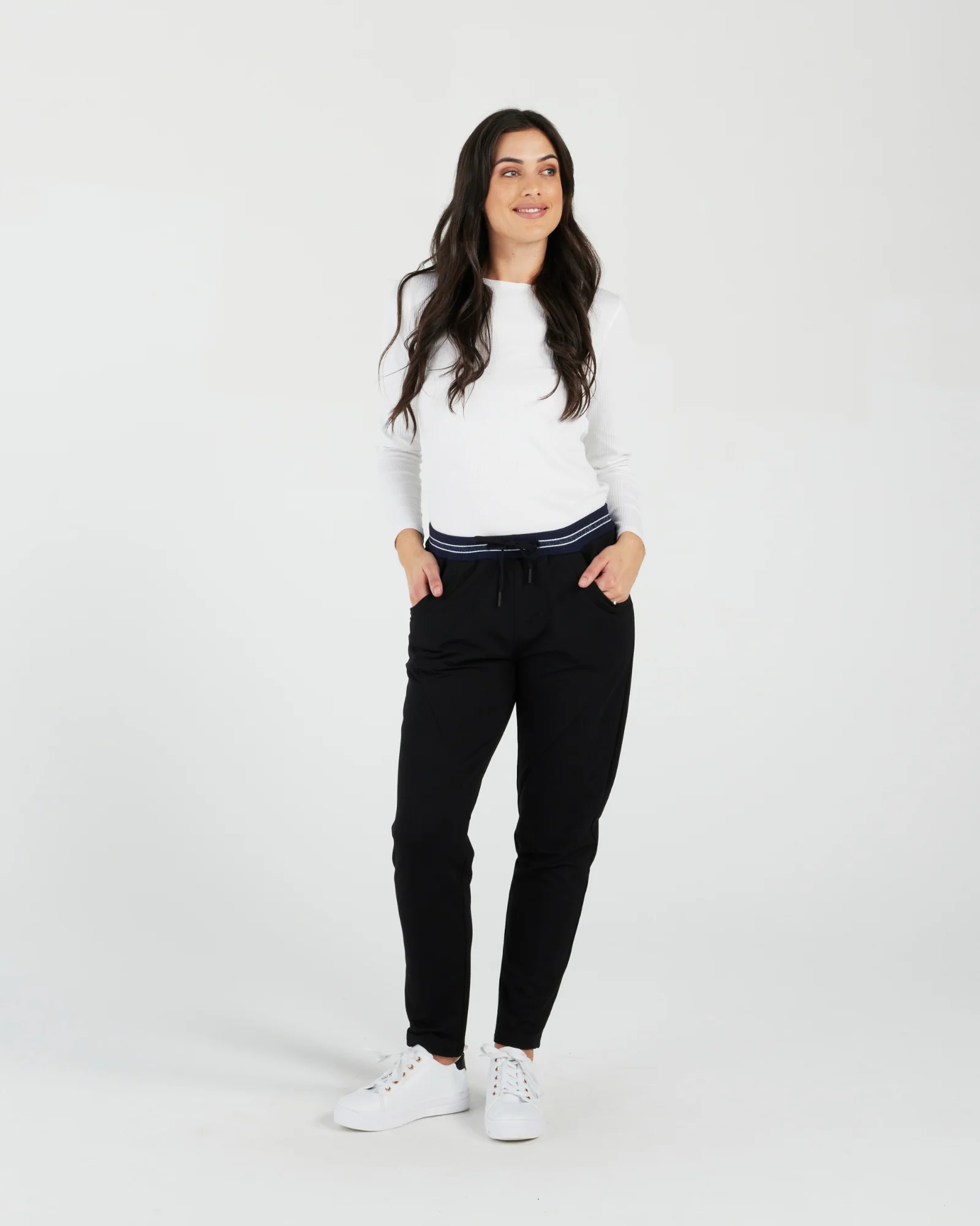 Zafina Brixton Pant -Black - Image 3
