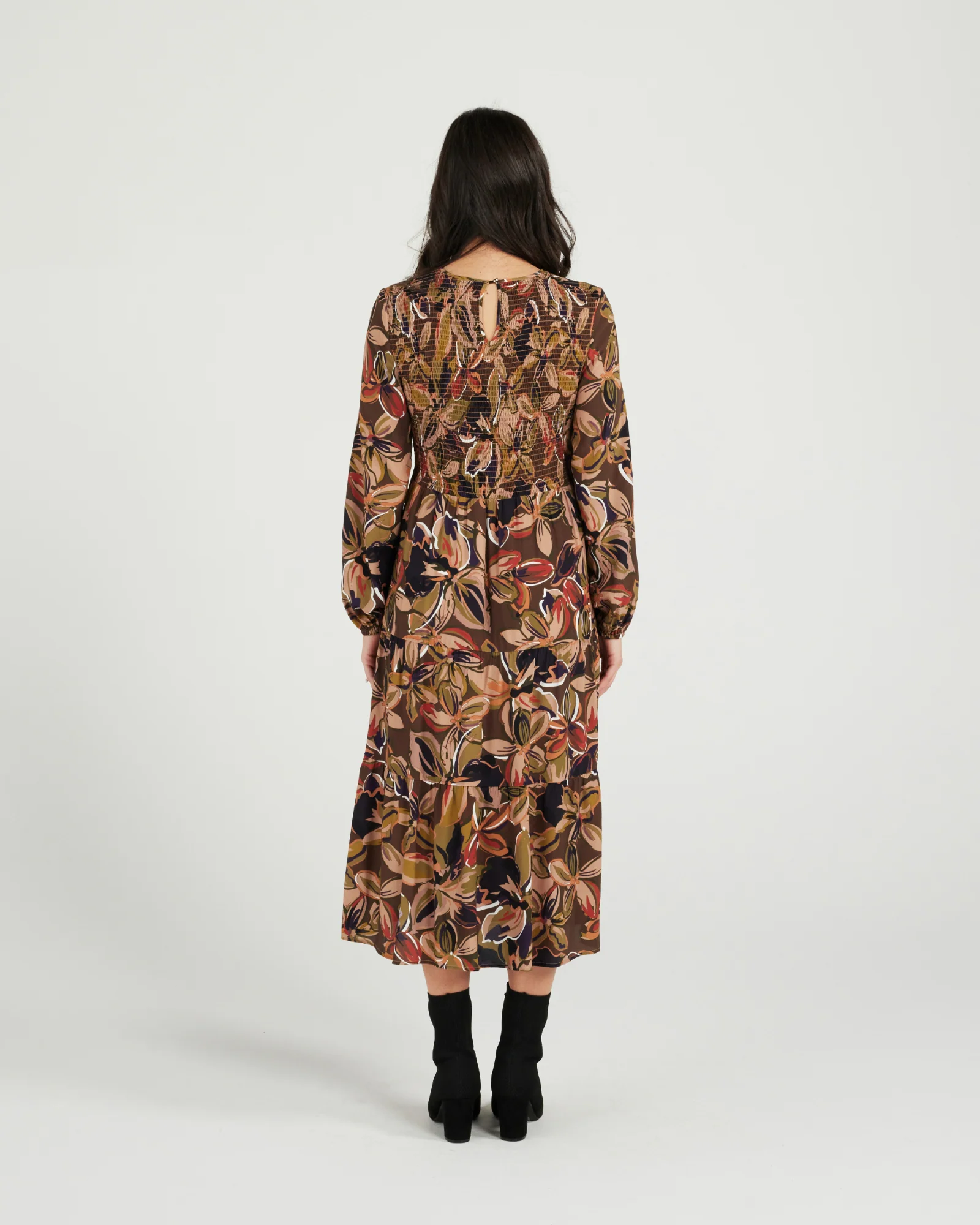 Zafina Danika Dress Choc Espresso - Image 3